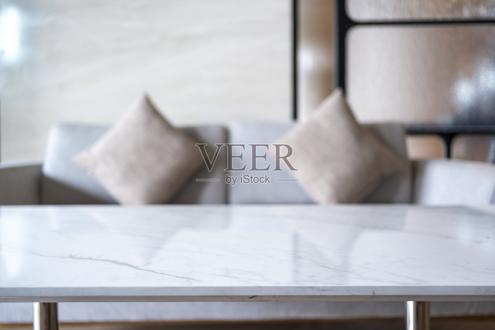 咖啡馆内空荡荡的桌椅特写照片摄影图片