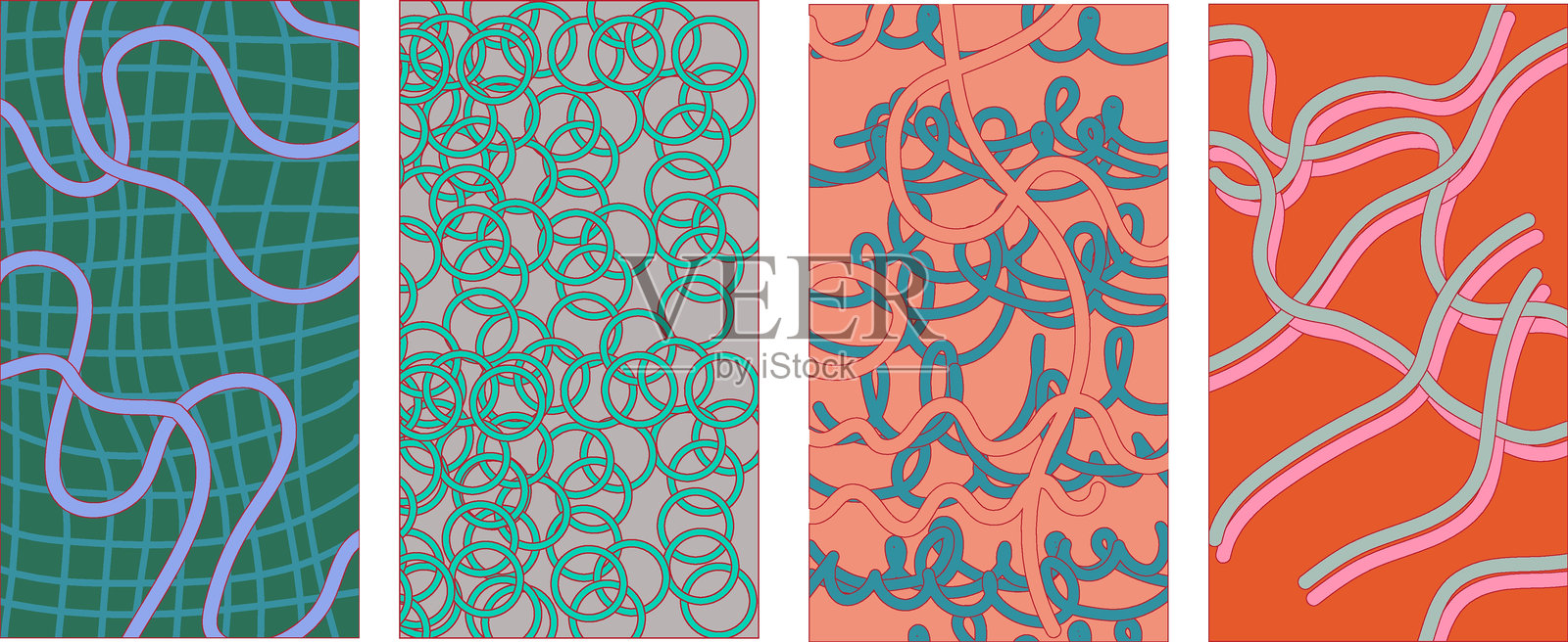 抽象的垂直背景插画图片素材