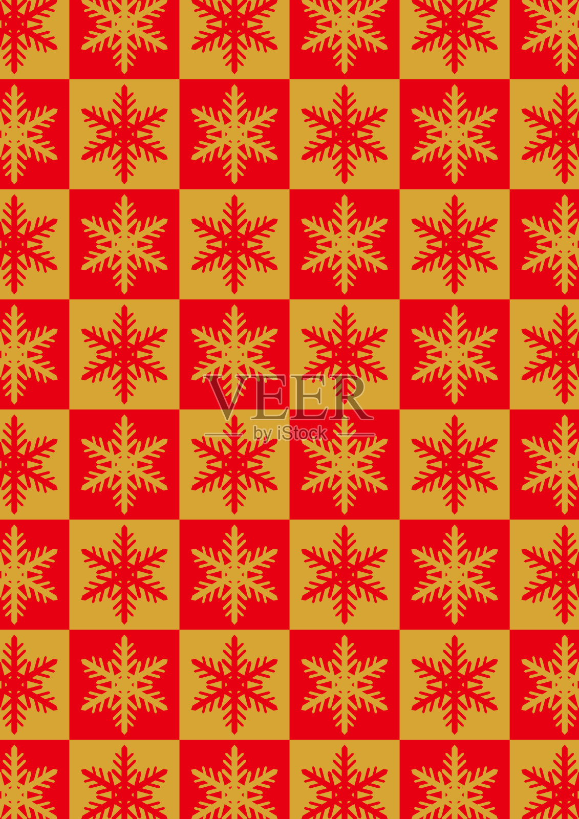 一个简单的圣诞主题背景插图插画图片素材