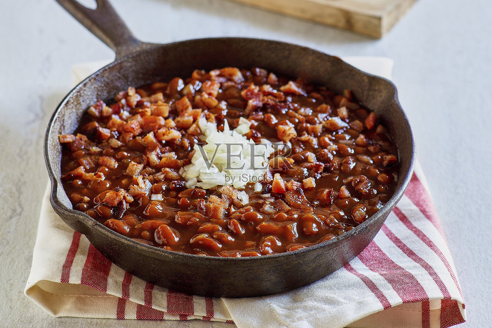 烤豆照片摄影图片