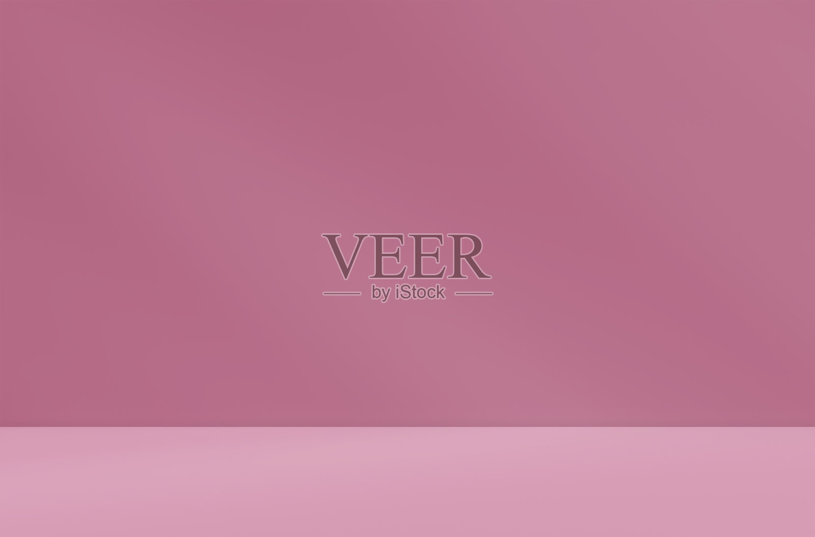 空荡荡的紫色、粉色、红色和洋红色房间工作室，带有叶子阴影效果叠加。照片摄影图片