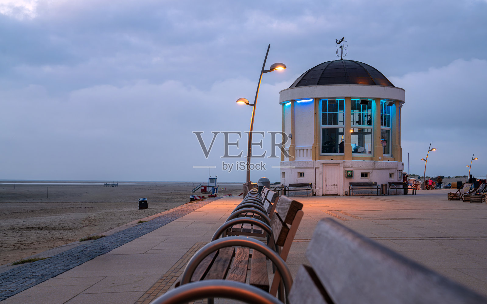 德国下萨克森州北海的东弗里西亚博尔库姆照片摄影图片