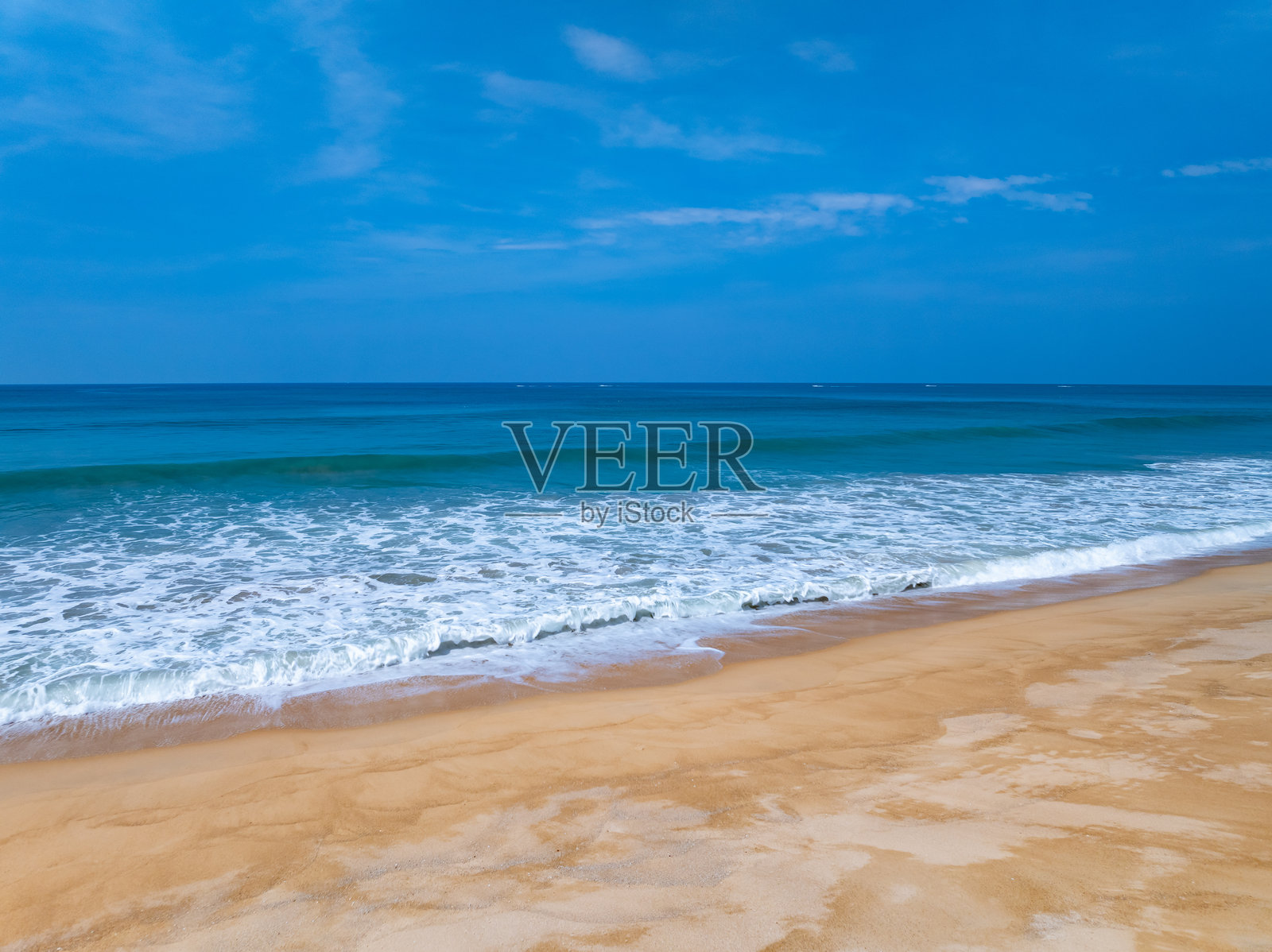 美丽的夏季海洋风景背景，自然海洋背景照片摄影图片