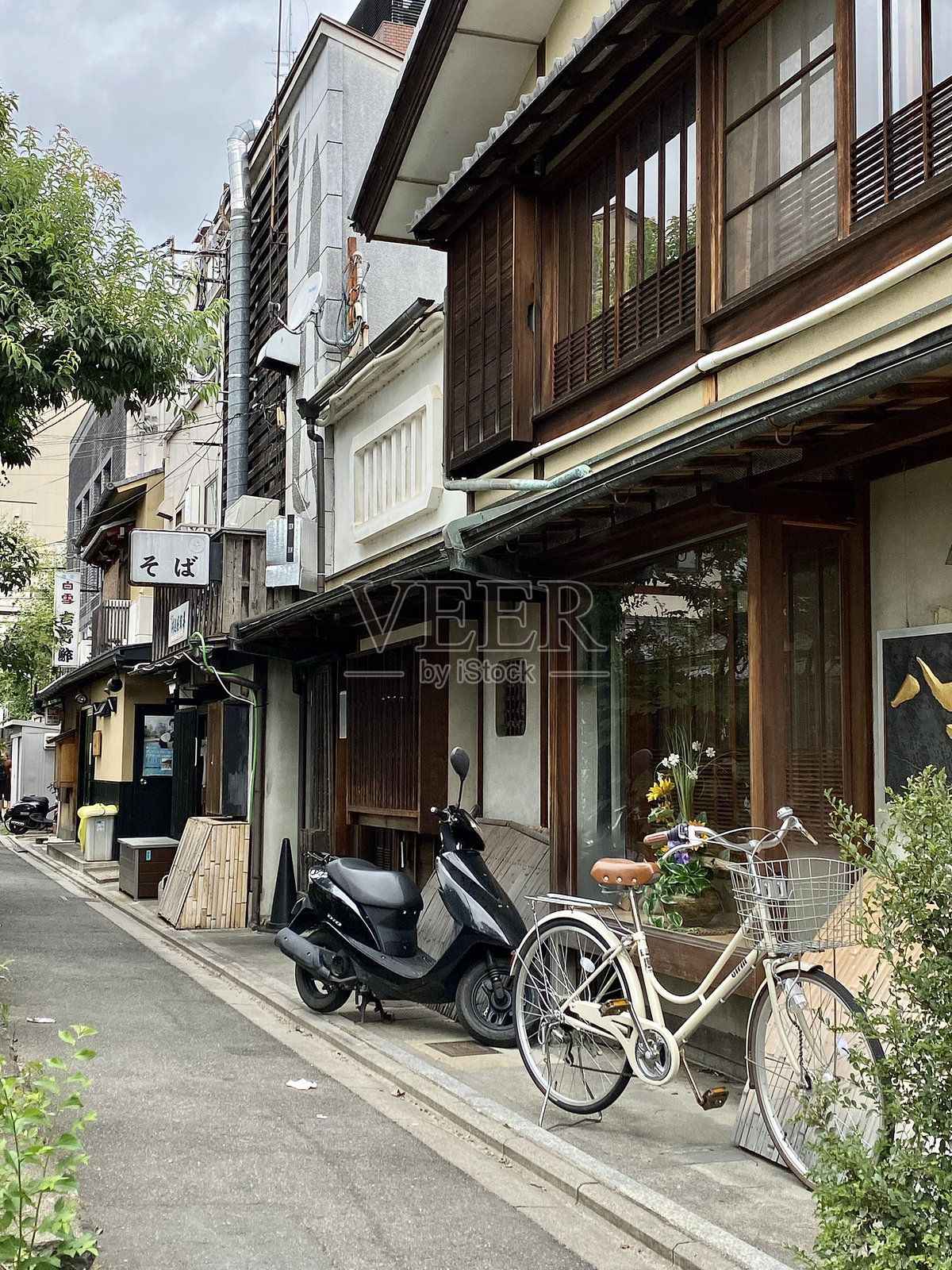 日本 - 京都 - 先斗町街照片摄影图片