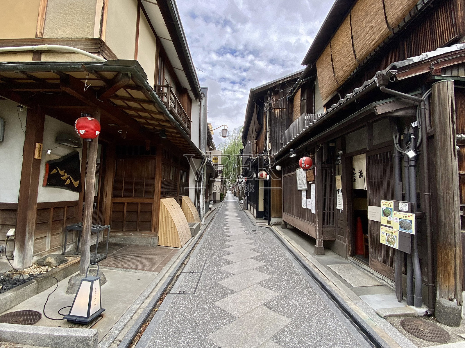 日本 - 京都 - 先斗町街照片摄影图片