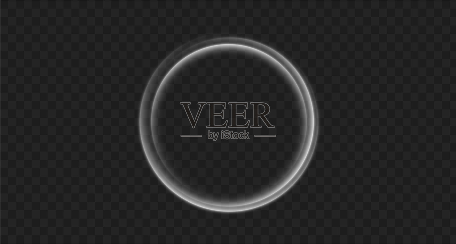 光圈白色漩涡。弯曲的白色线条光效。月亮的暗化。闪光矢量半圆和火花光效。讲台，径向平台。插画图片素材