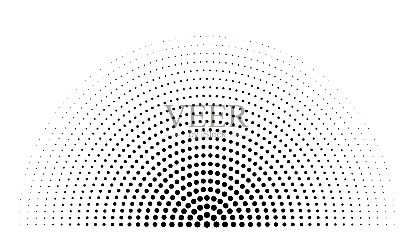 半圆插画图片素材