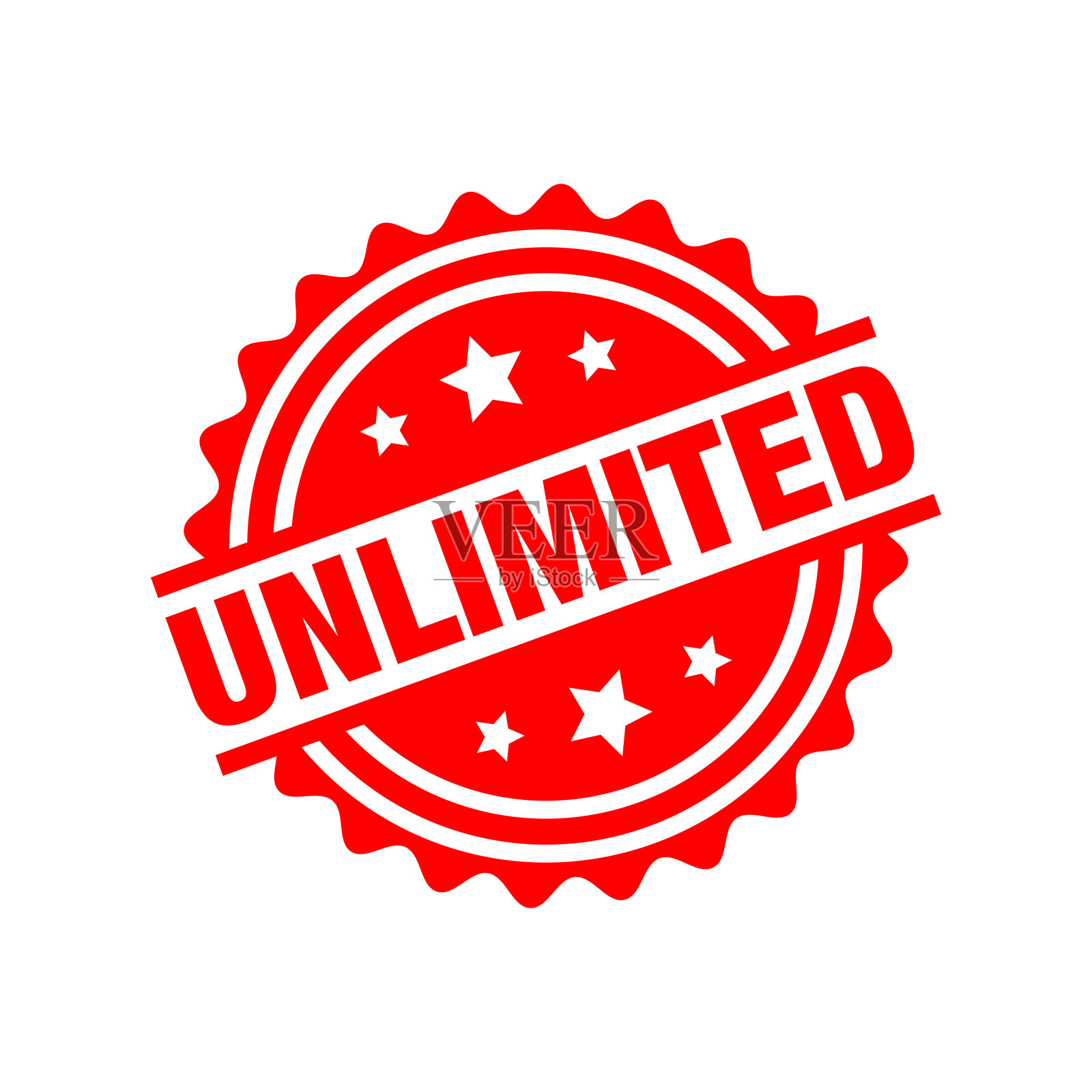 无限字母橡皮印章模板插画图片素材