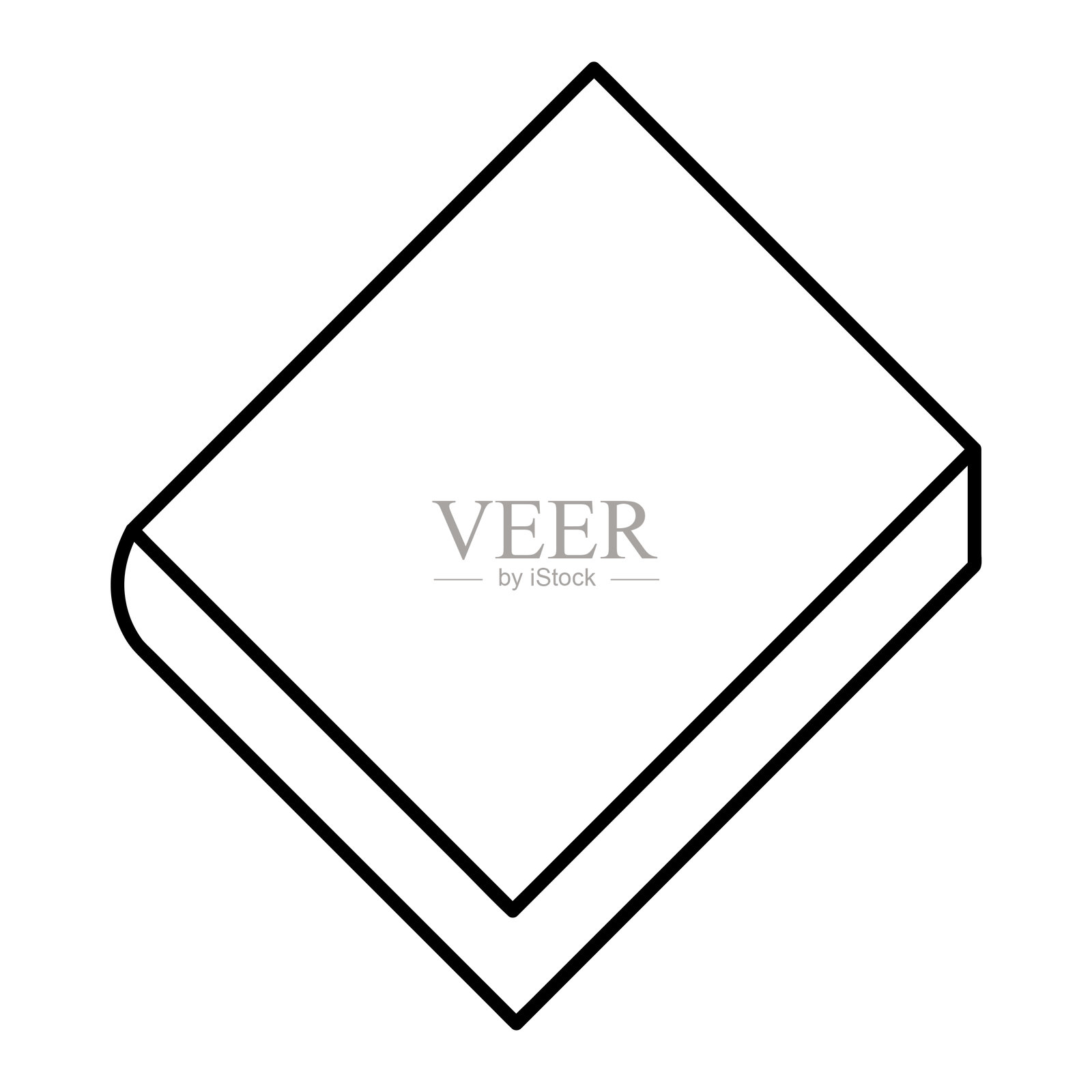书籍矢量图标符号图形独立标志网页图标设计插画图片素材
