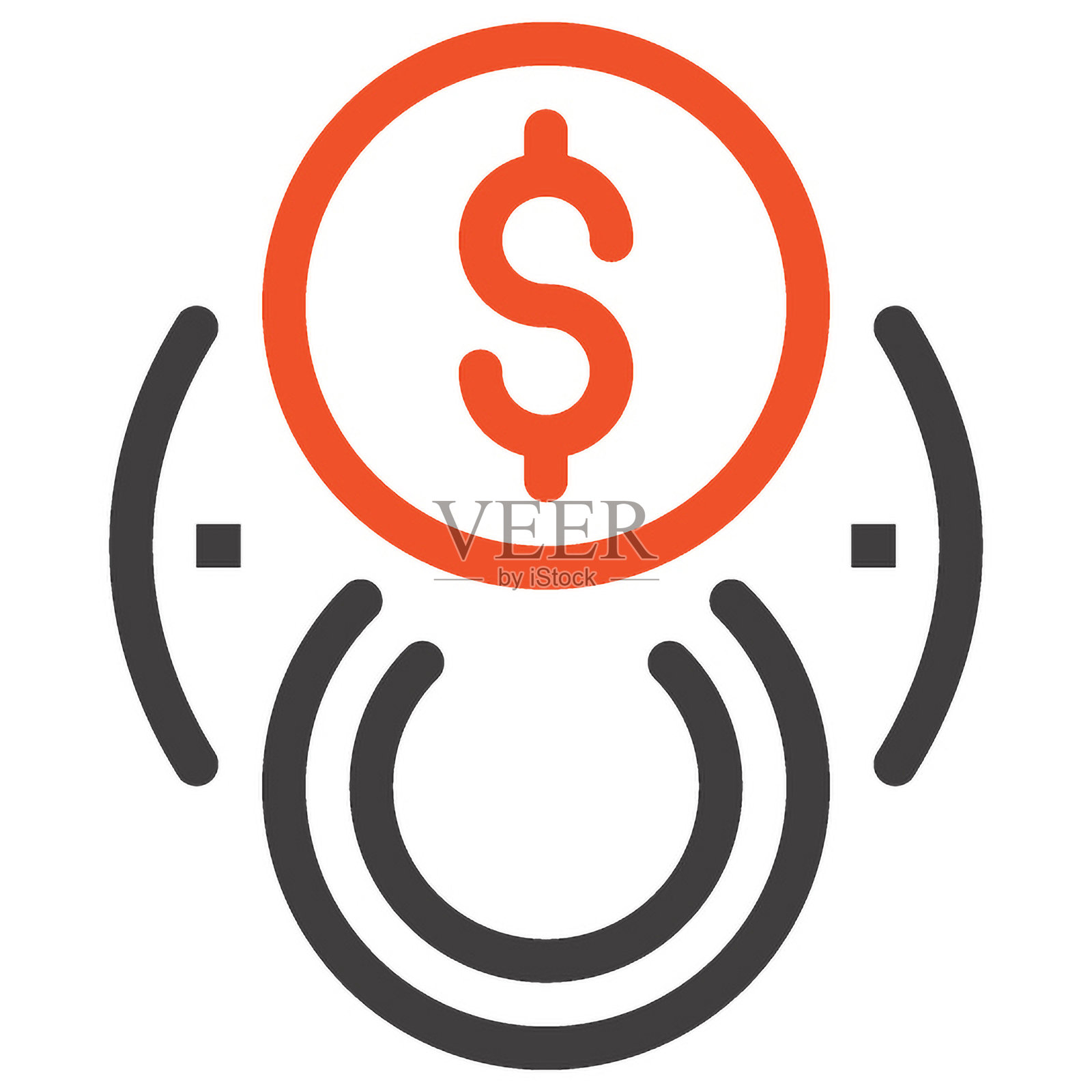 货币兑换图标插画图片素材