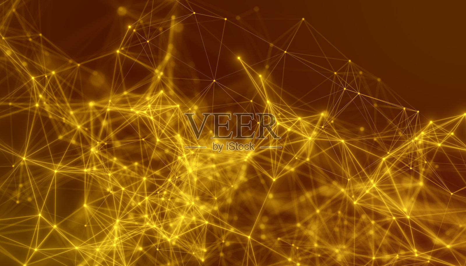 抽象网络连接结构的插图照片摄影图片