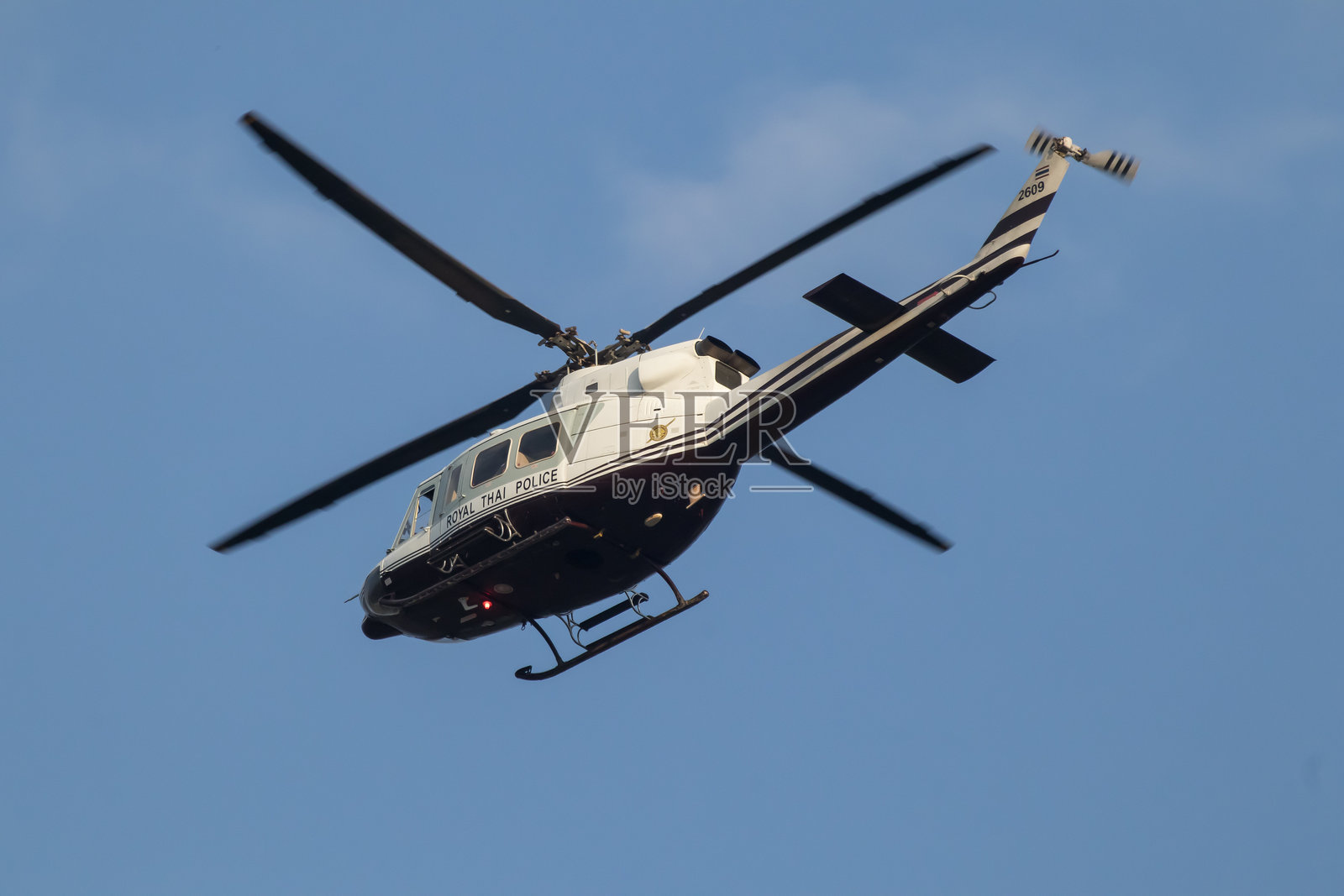 泰国皇家警察的贝尔412EP直升机照片摄影图片
