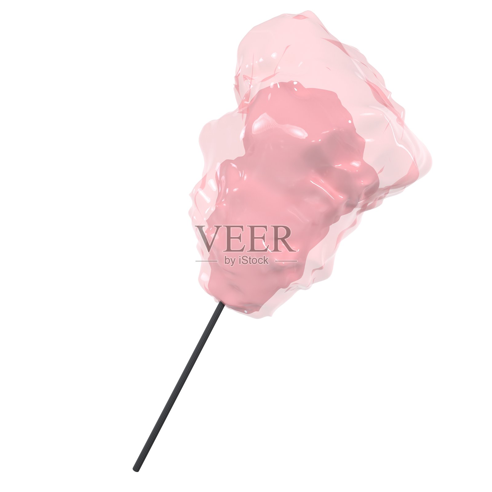 夏季节日游乐场的棉花糖棒照片摄影图片