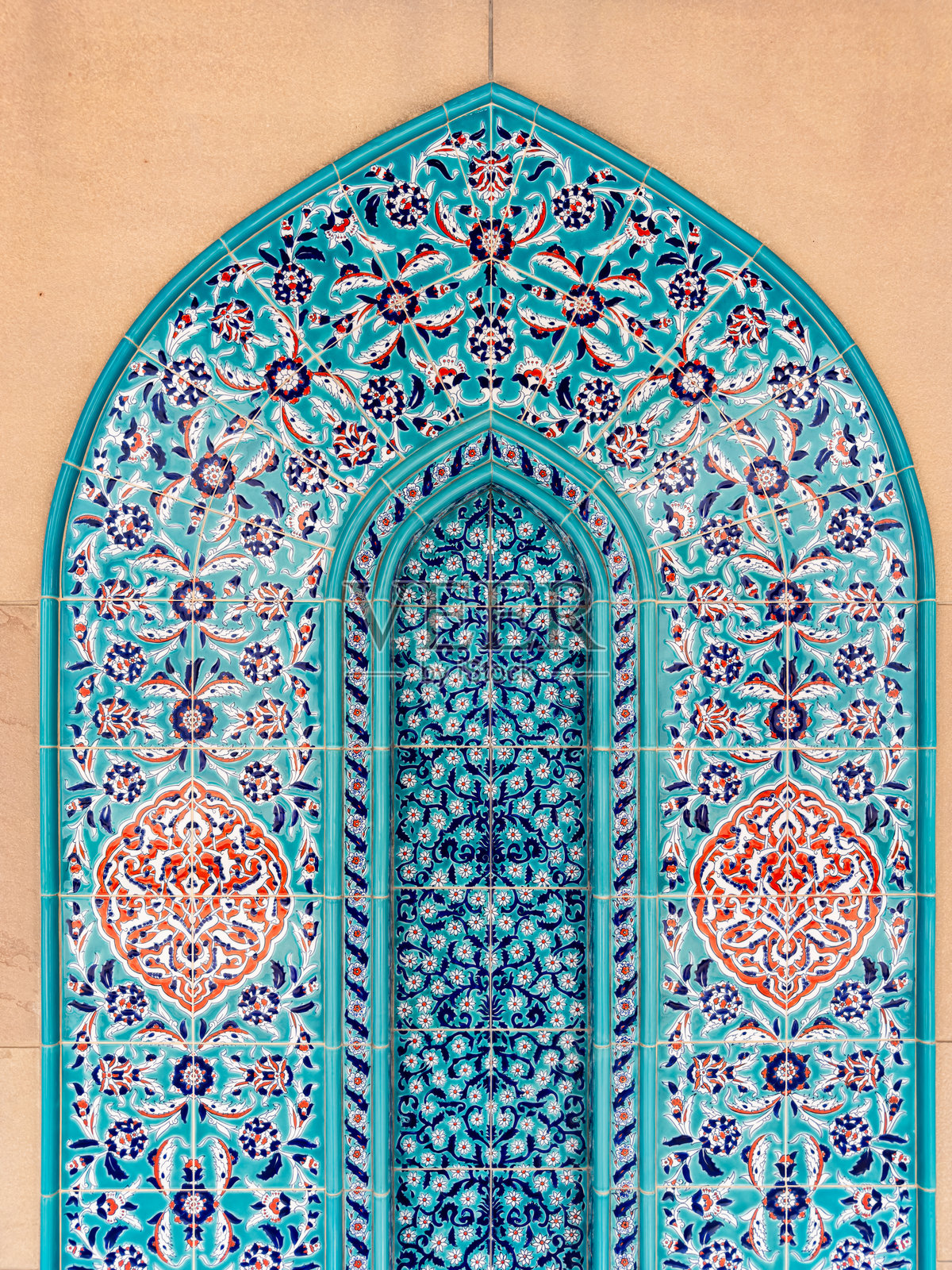 哈里发苏尔坦卡布斯大清真寺照片摄影图片