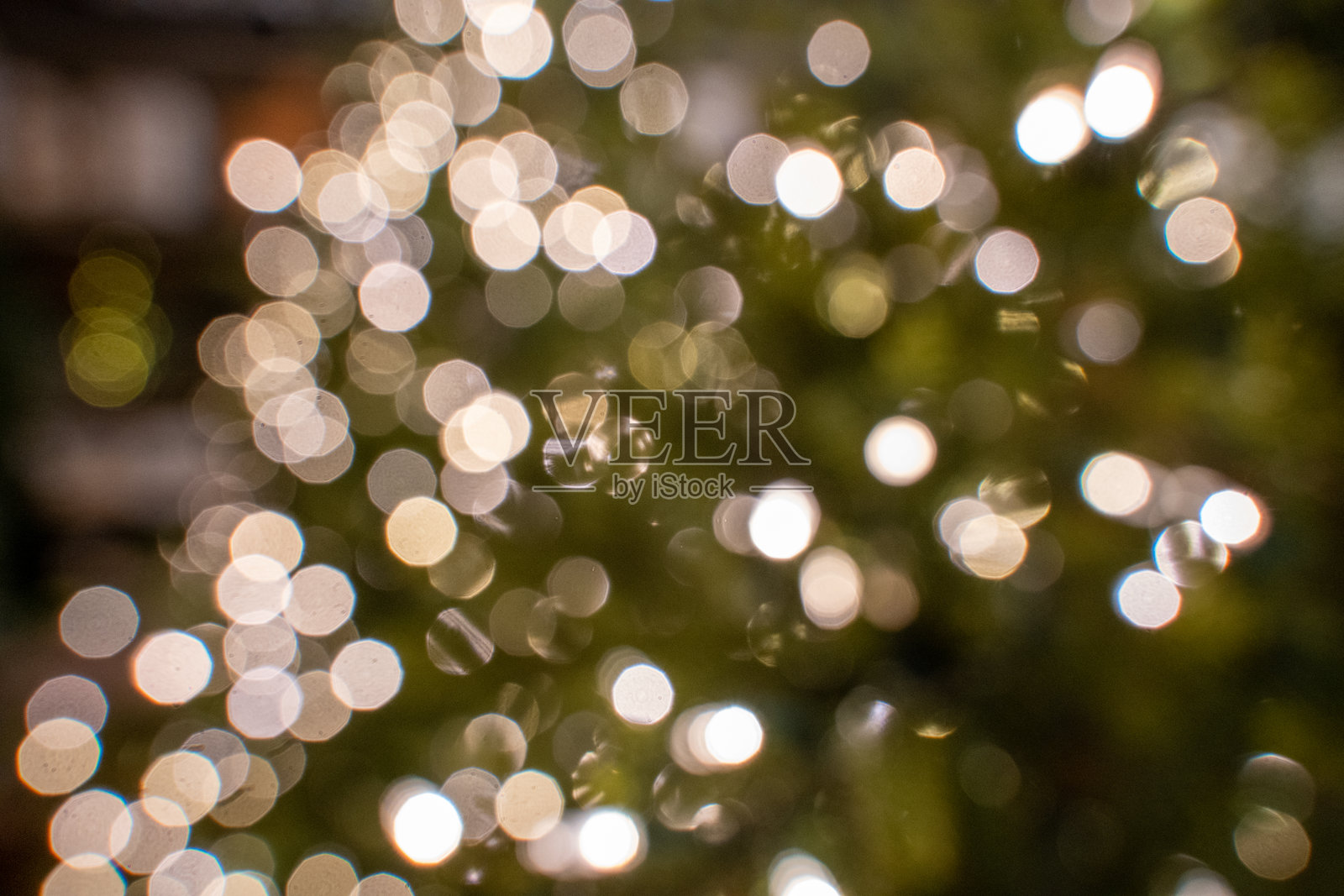 圣诞灯光背景照片摄影图片