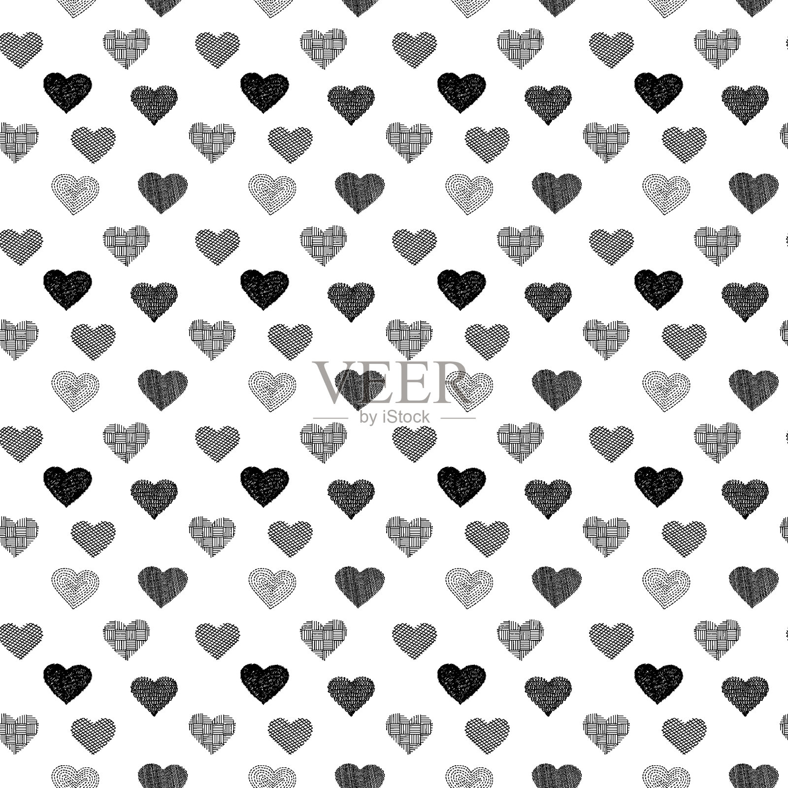 心形插画图片素材