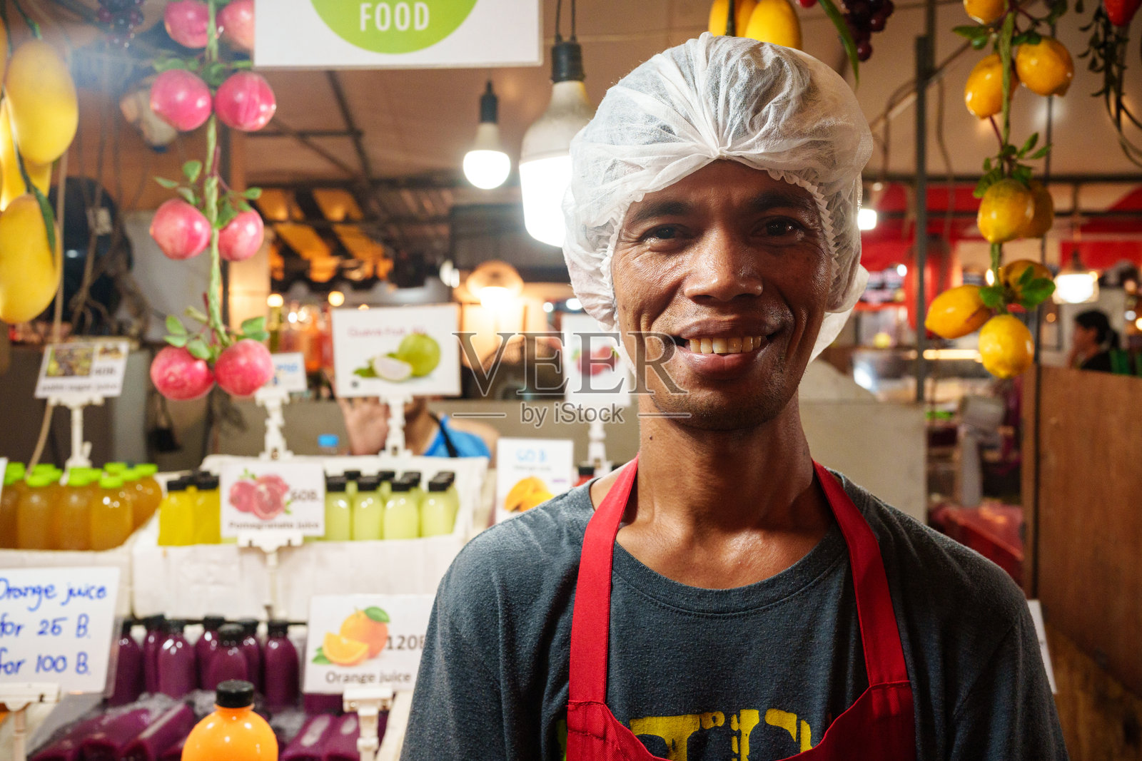 奥南夜市街头美食照片摄影图片