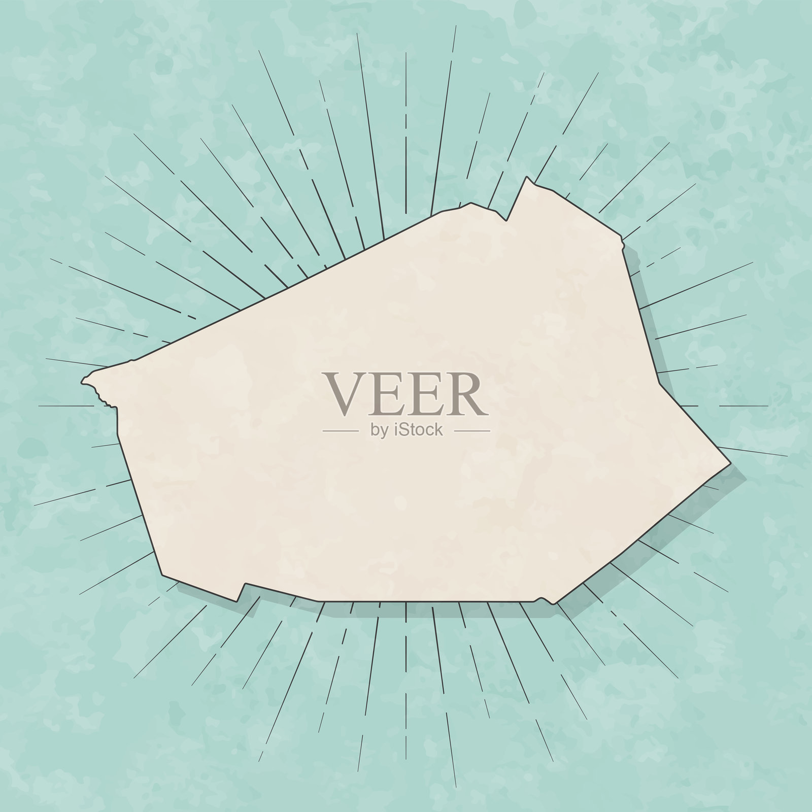 北卡罗来纳州威尔逊县。复古风格地图 - 旧纹理纸张插画图片素材