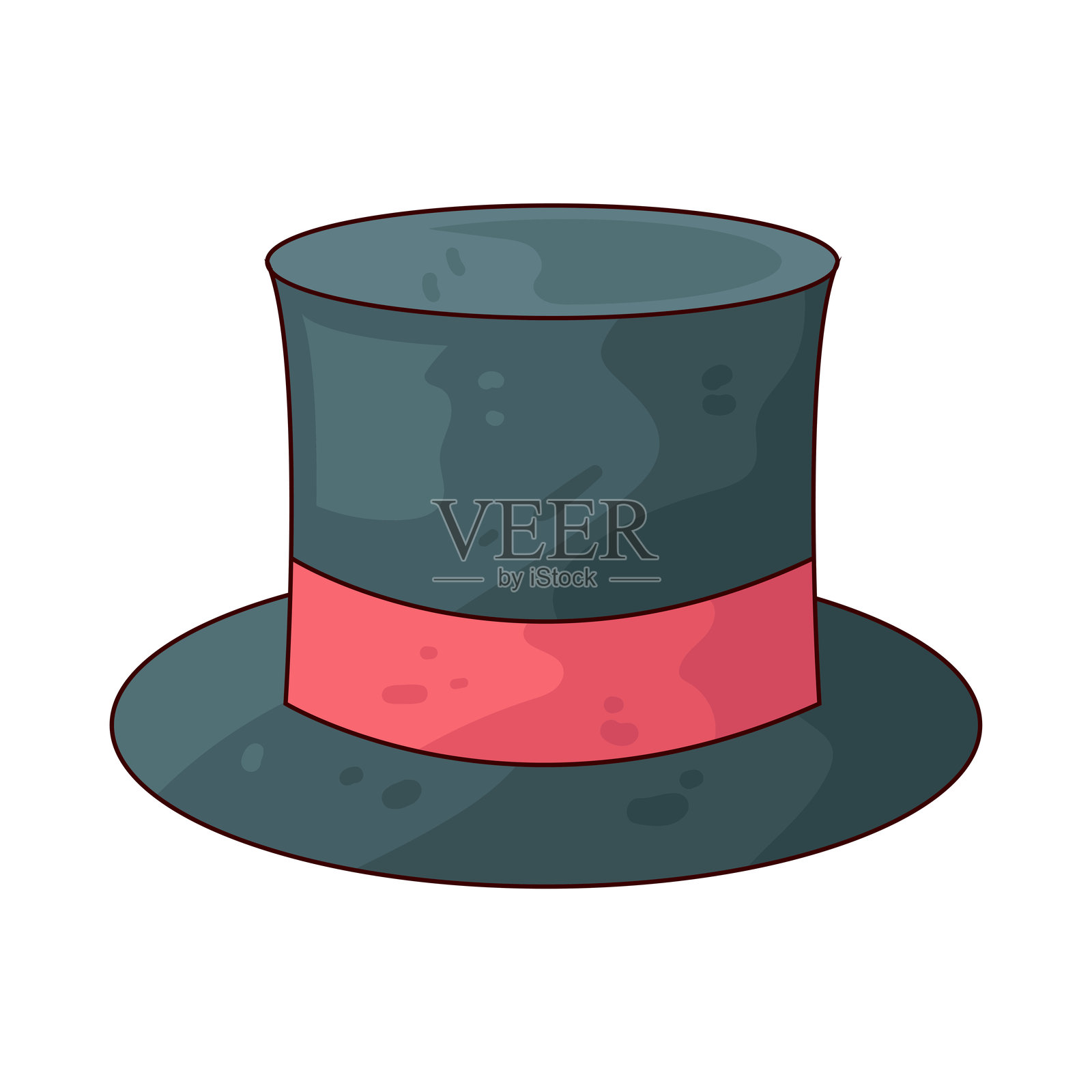 魔法帽插画图片素材