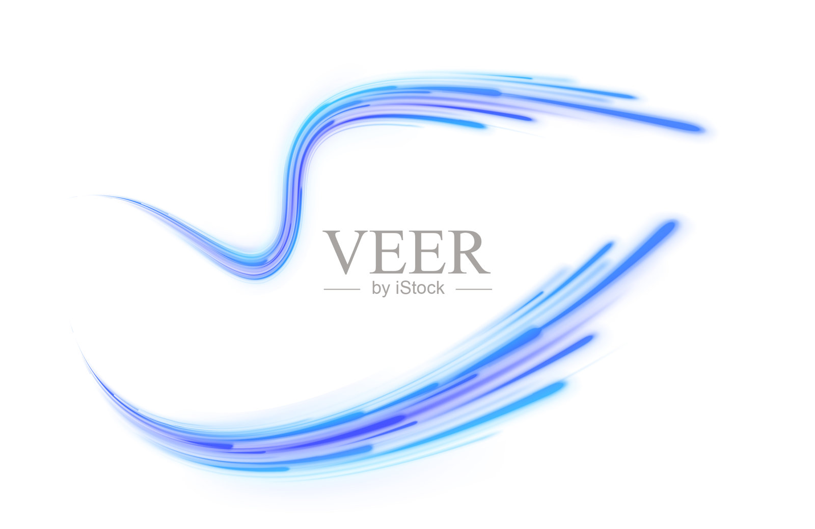 彗星线条背景白色插画图片素材