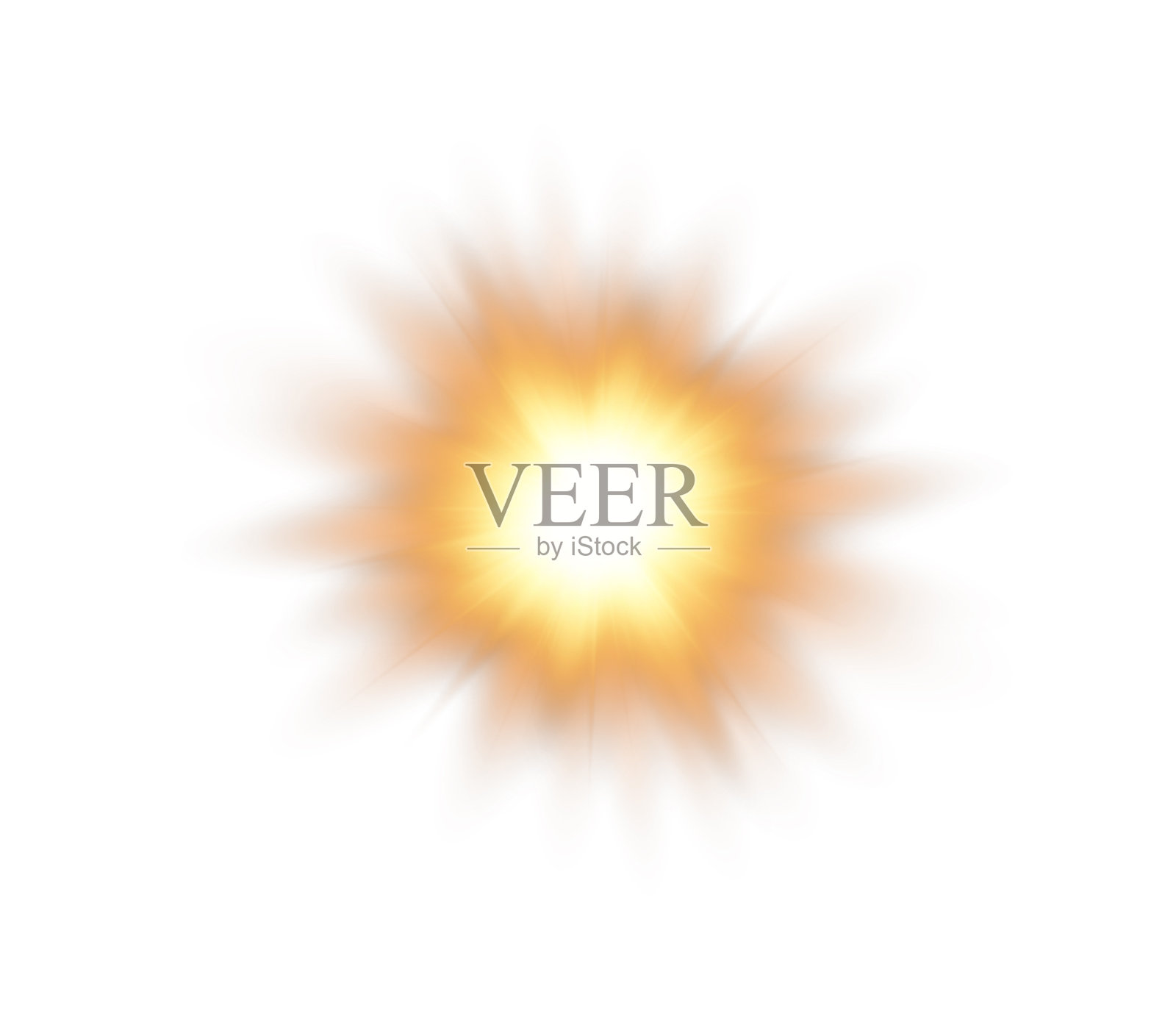 闪亮的黄色太阳，星星闪烁着光芒。库存插图抽象，背景，明亮，燃烧，色彩抽象，背景，明亮，名人，圆圈插画图片素材