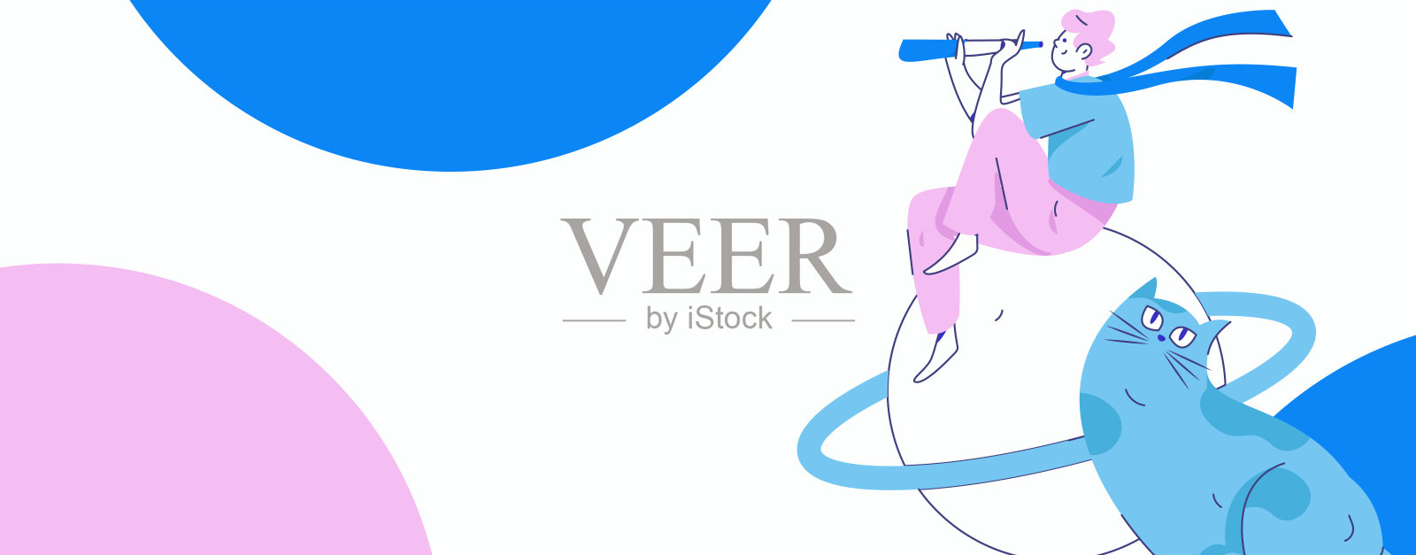 世界读书日阅读角色扁平矢量概念手绘插图插画图片素材