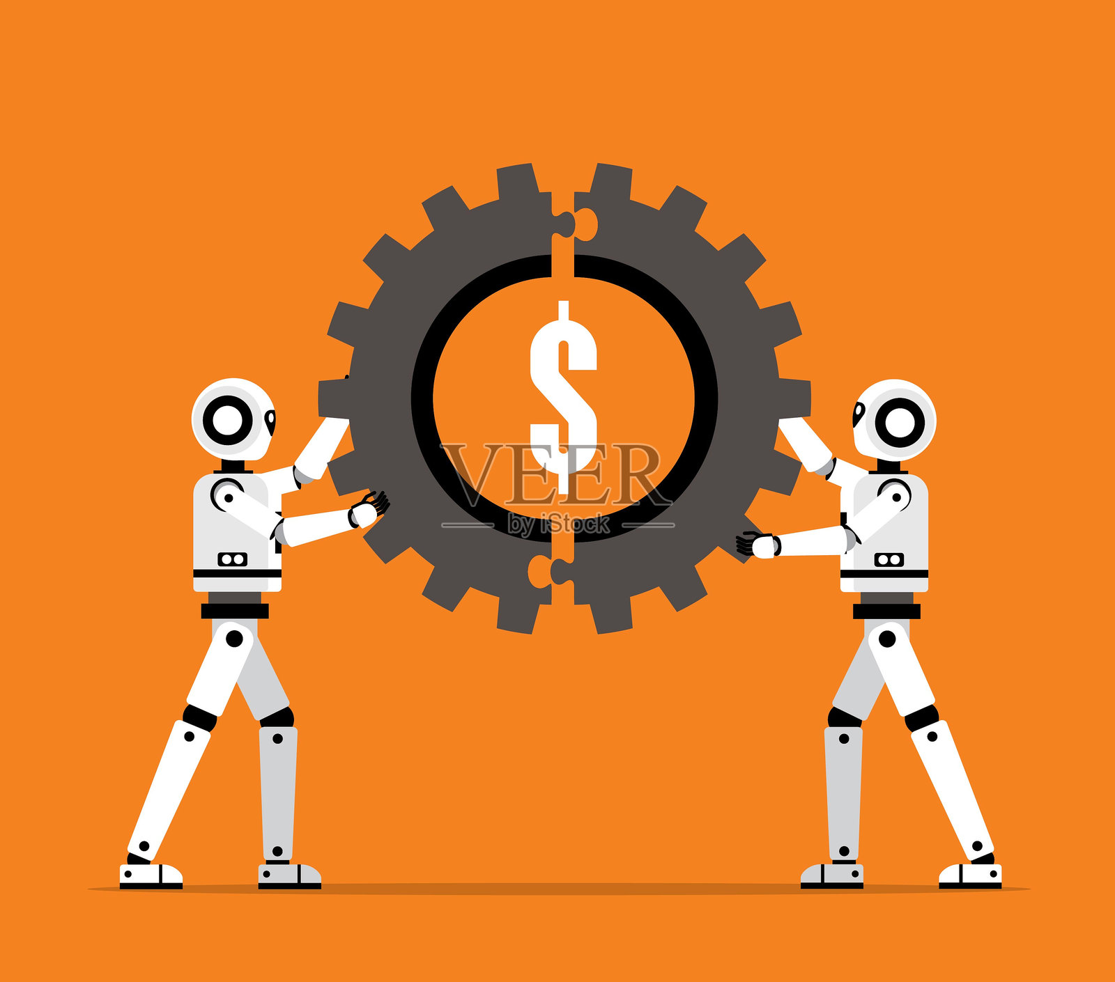 技术进步 - 人工智能插画图片素材