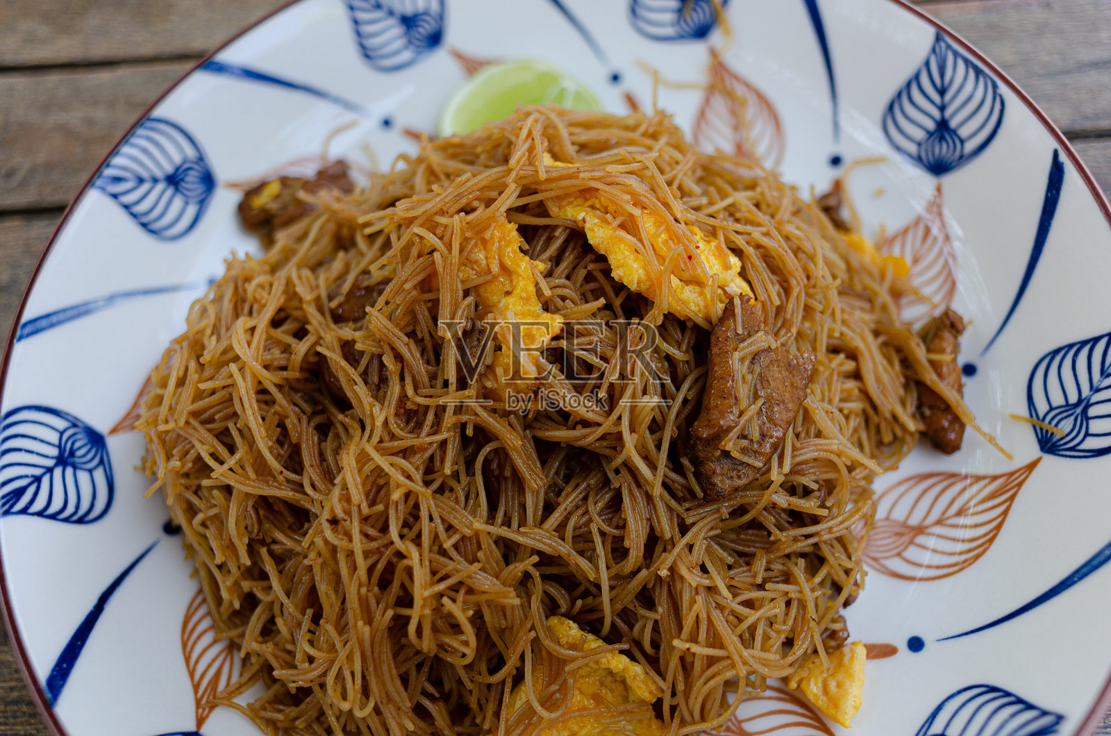 泰式炒面照片摄影图片