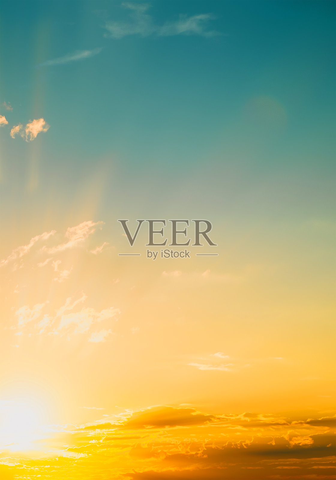 美丽的日出风景，山间日落，充满希望与阳光，日出日落的美丽景色照片摄影图片