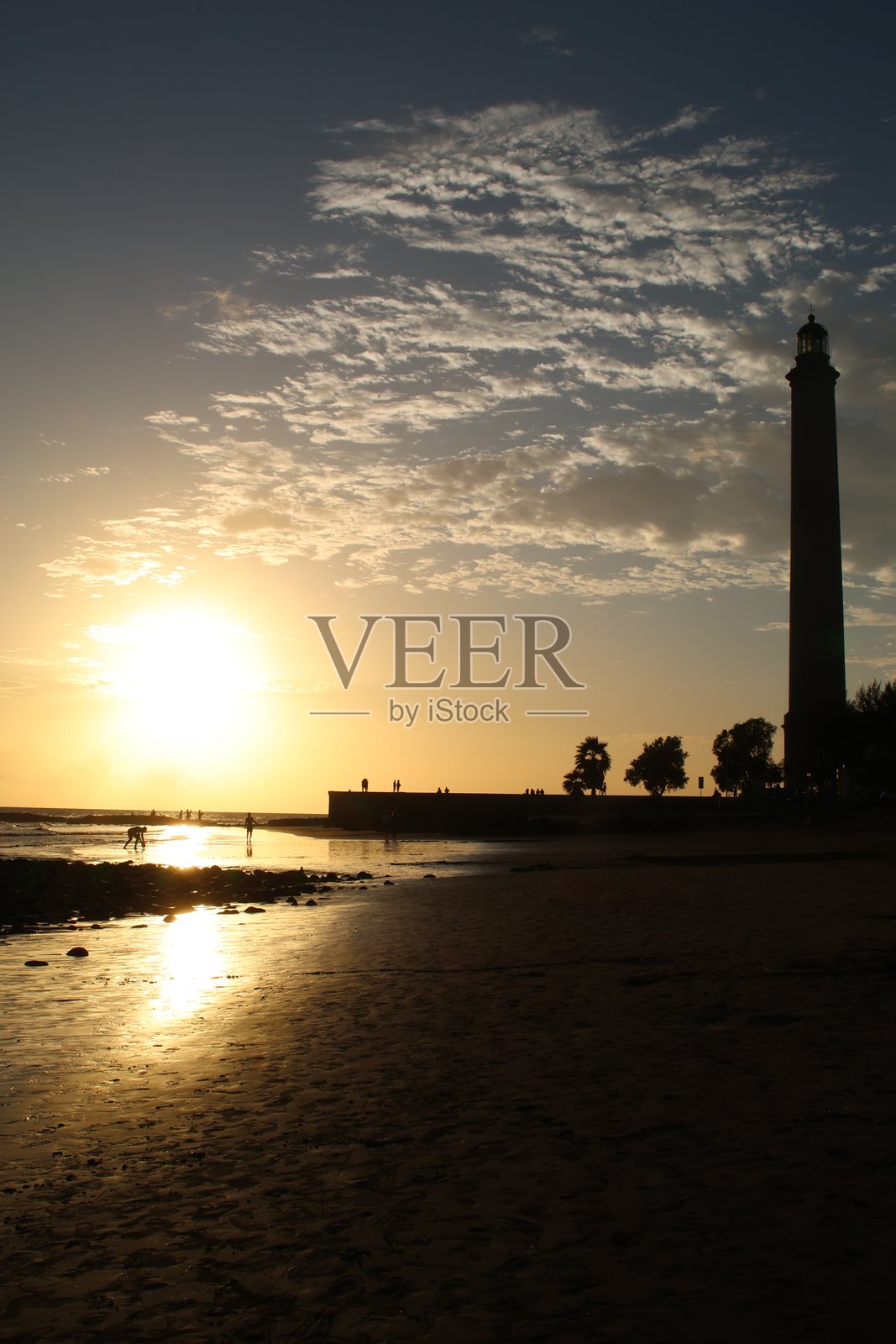 马斯帕洛马斯灯塔照片摄影图片