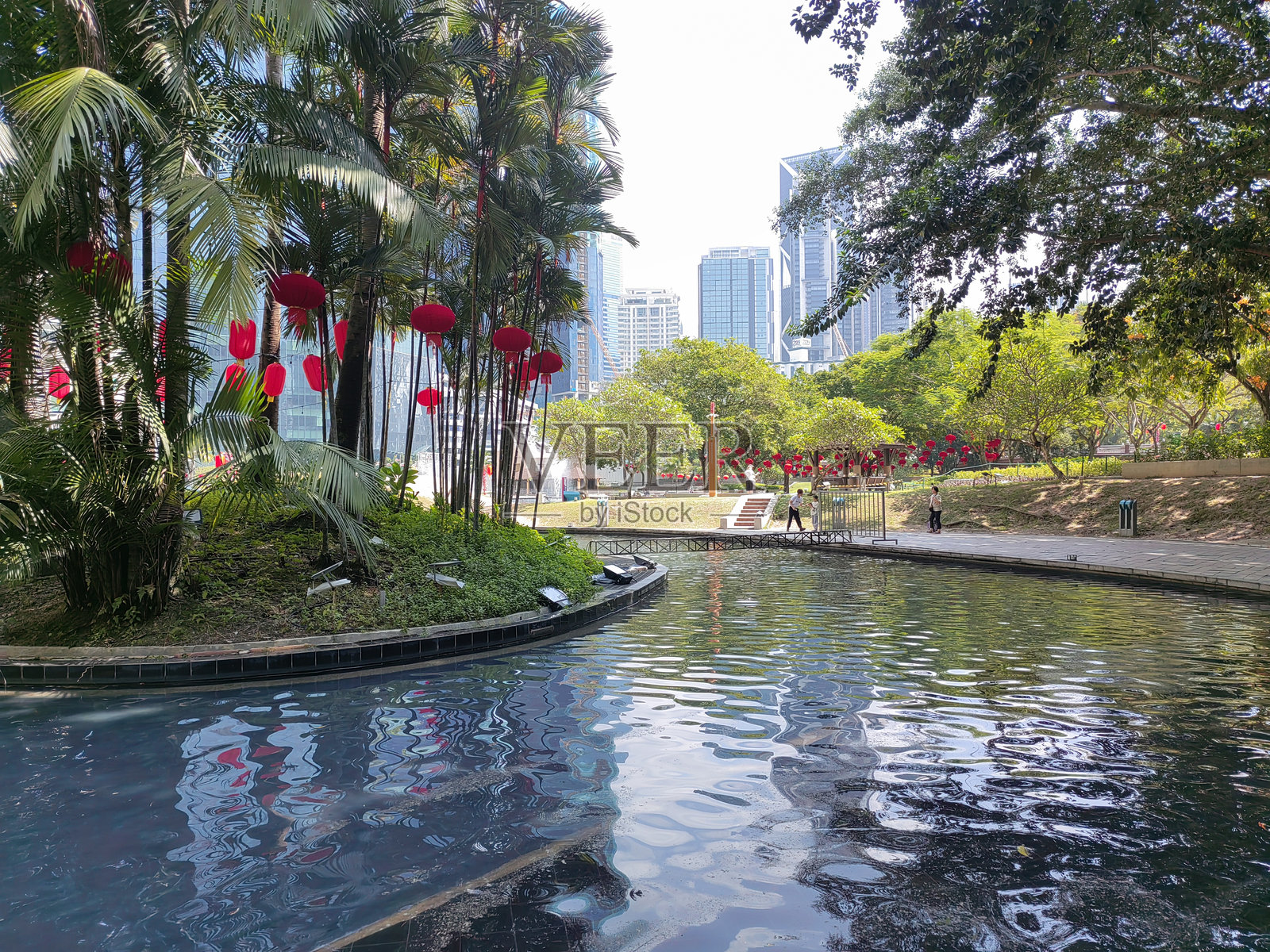 花园，花园，景观，公园，房屋，社区照片摄影图片