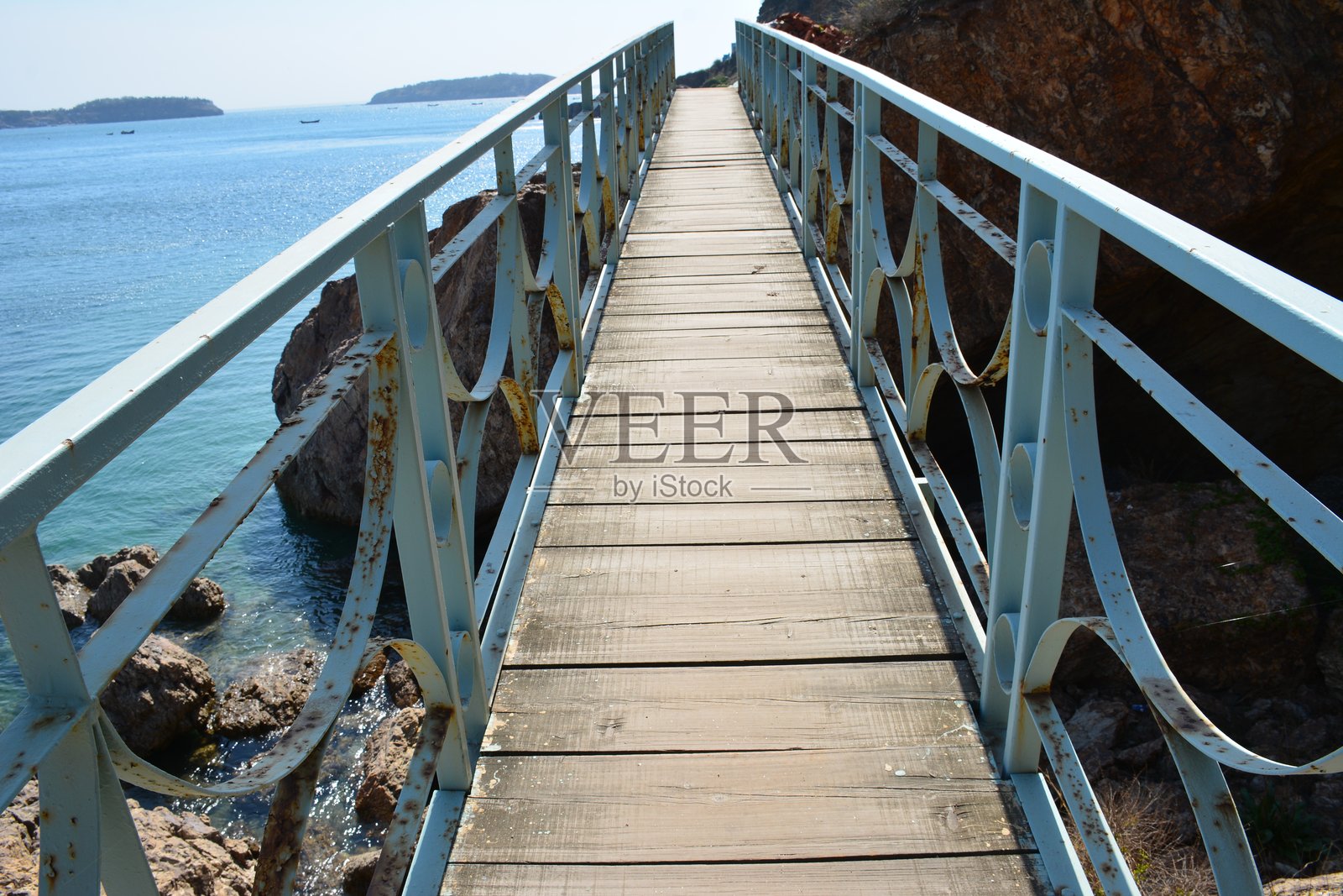 大连的老桥照片摄影图片