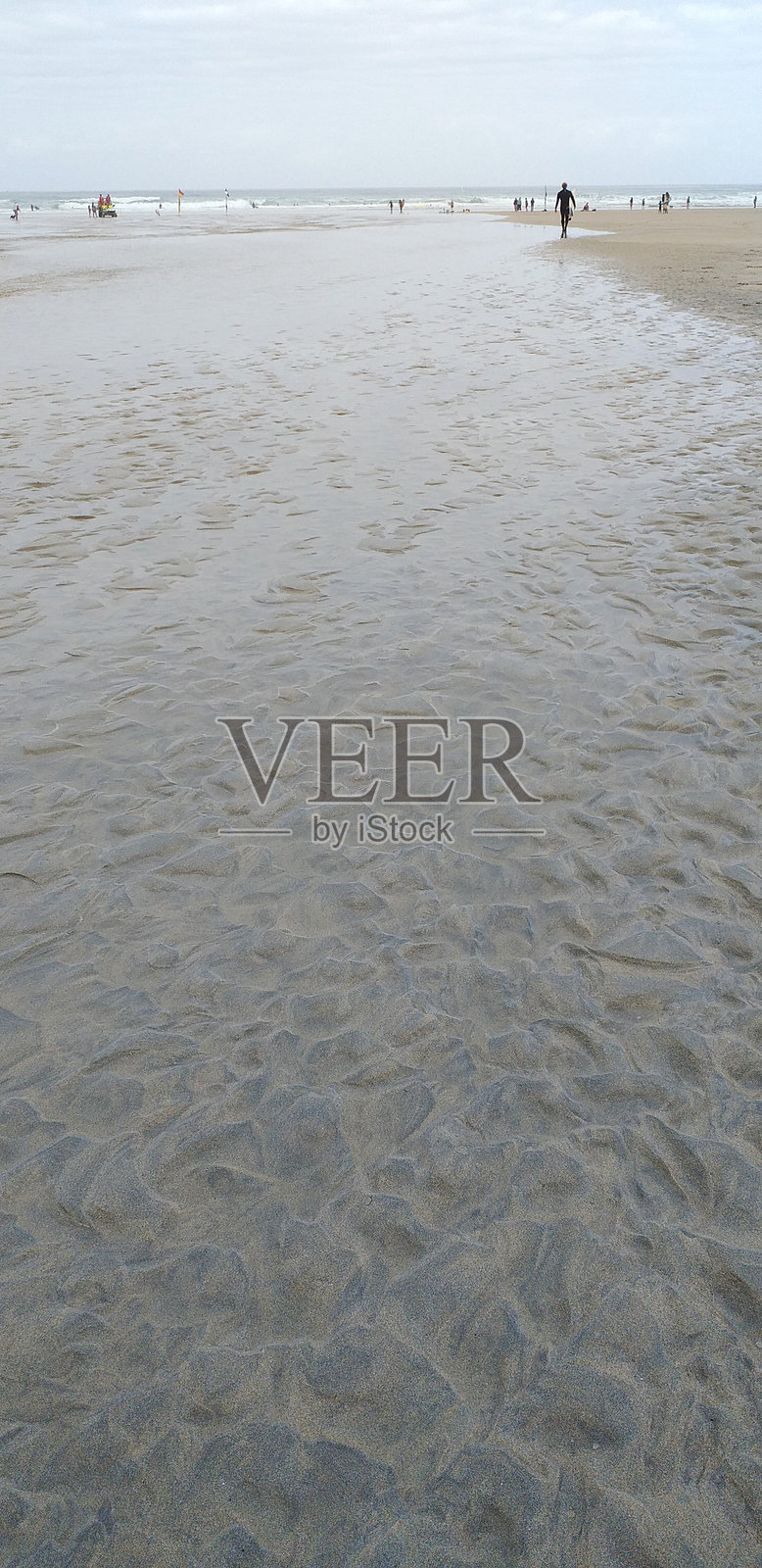 康沃尔州佩兰波斯海滩的宁静与安详照片摄影图片