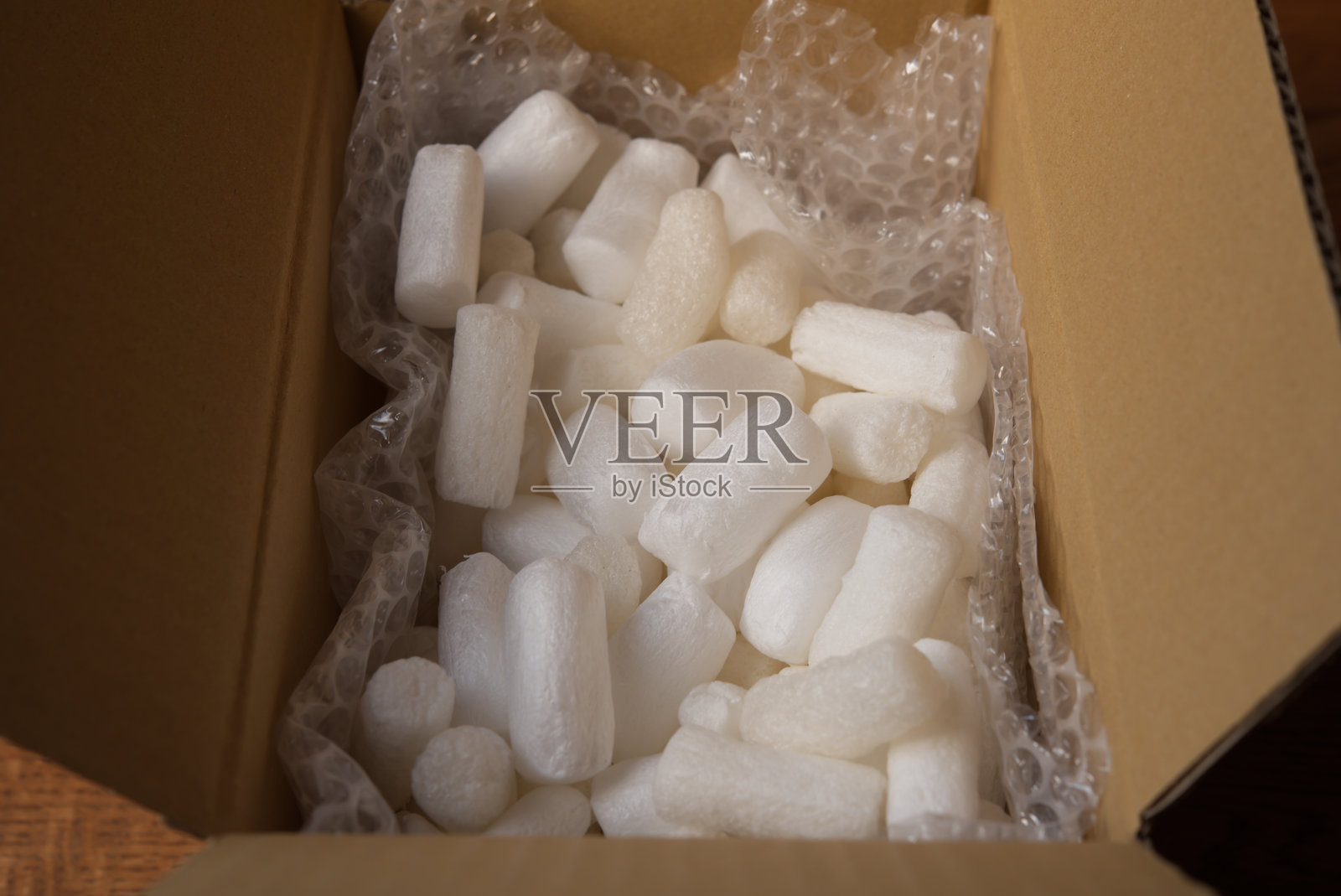 包装泡沫颗粒照片摄影图片