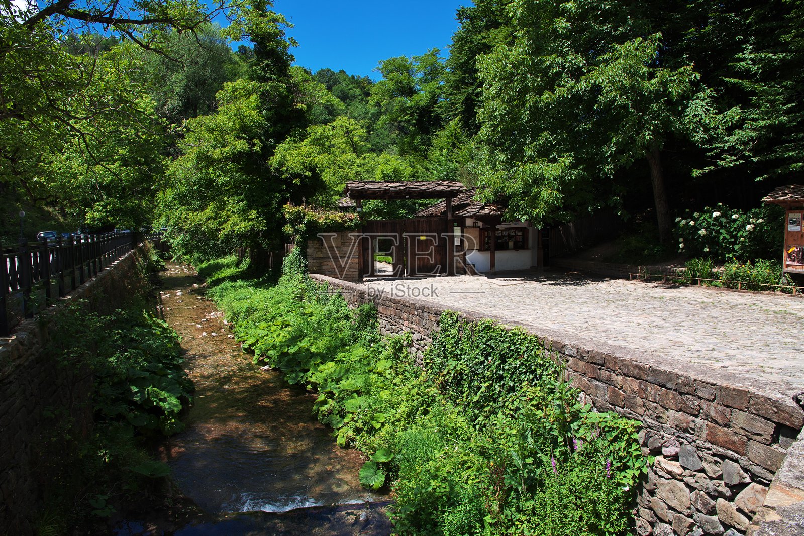 保加利亚加布罗沃的民族志博物馆照片摄影图片