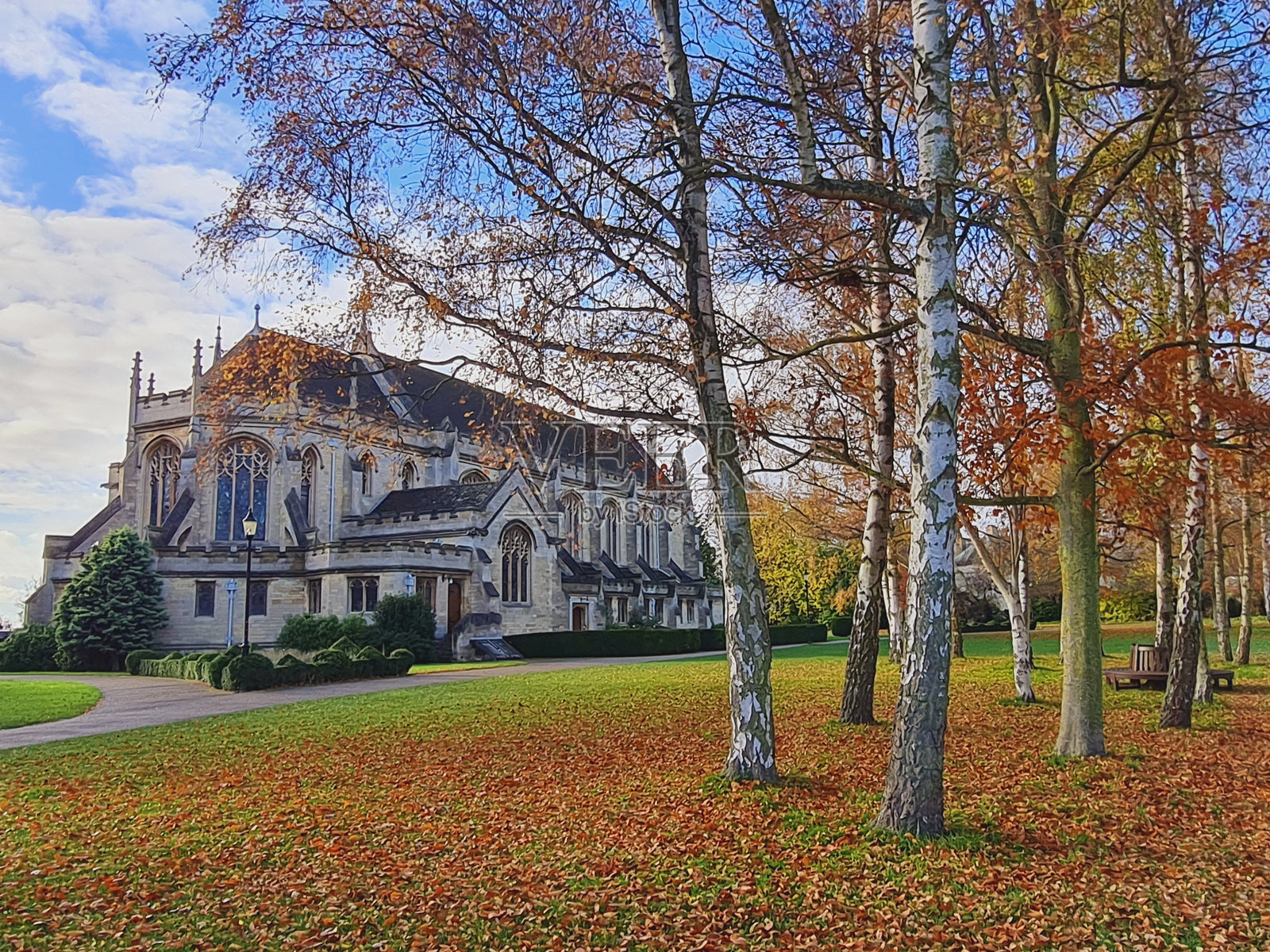 圣安东尼教堂照片摄影图片