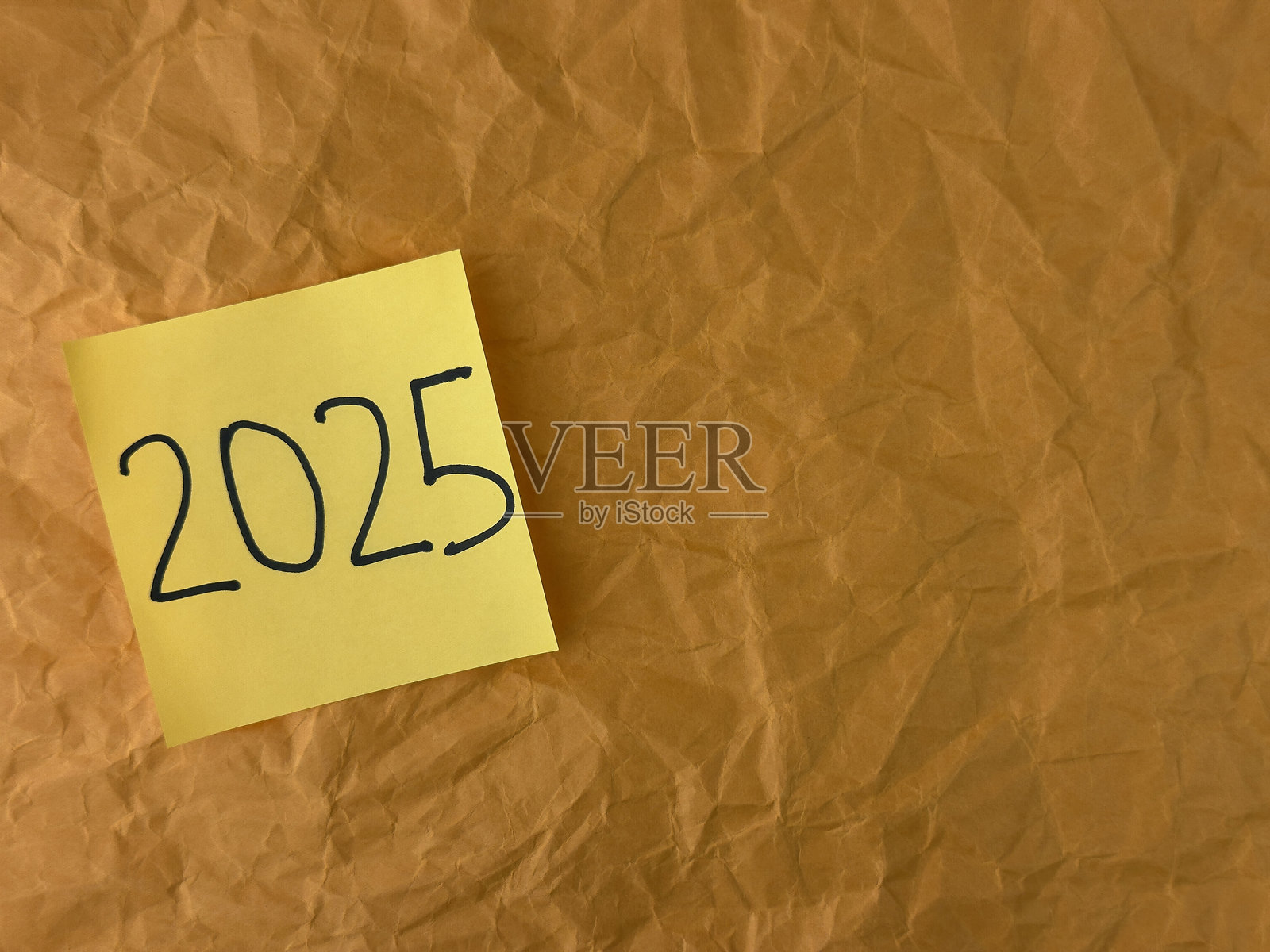 2025年。纸。照片摄影图片