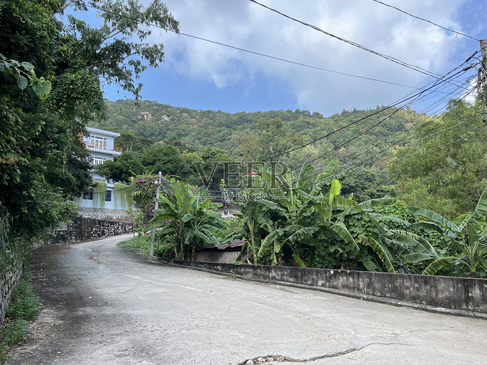 越南头顿的街景照片摄影图片