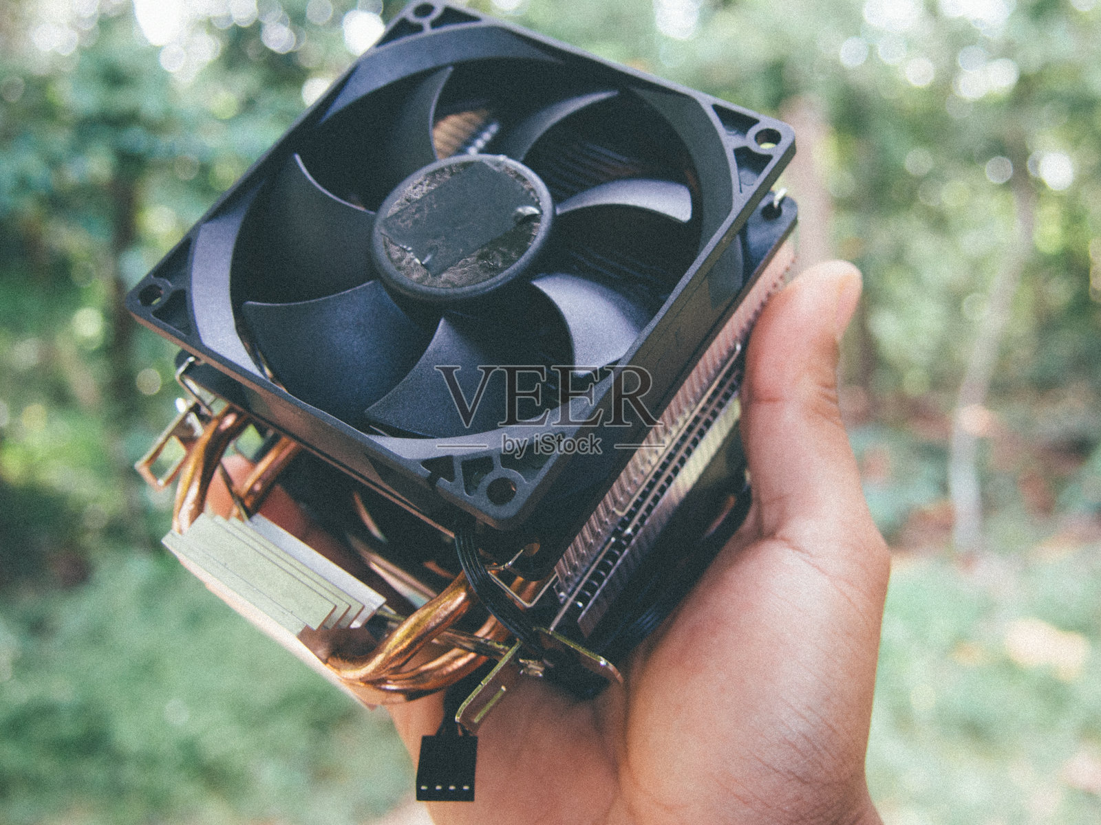 电脑散热器照片摄影图片