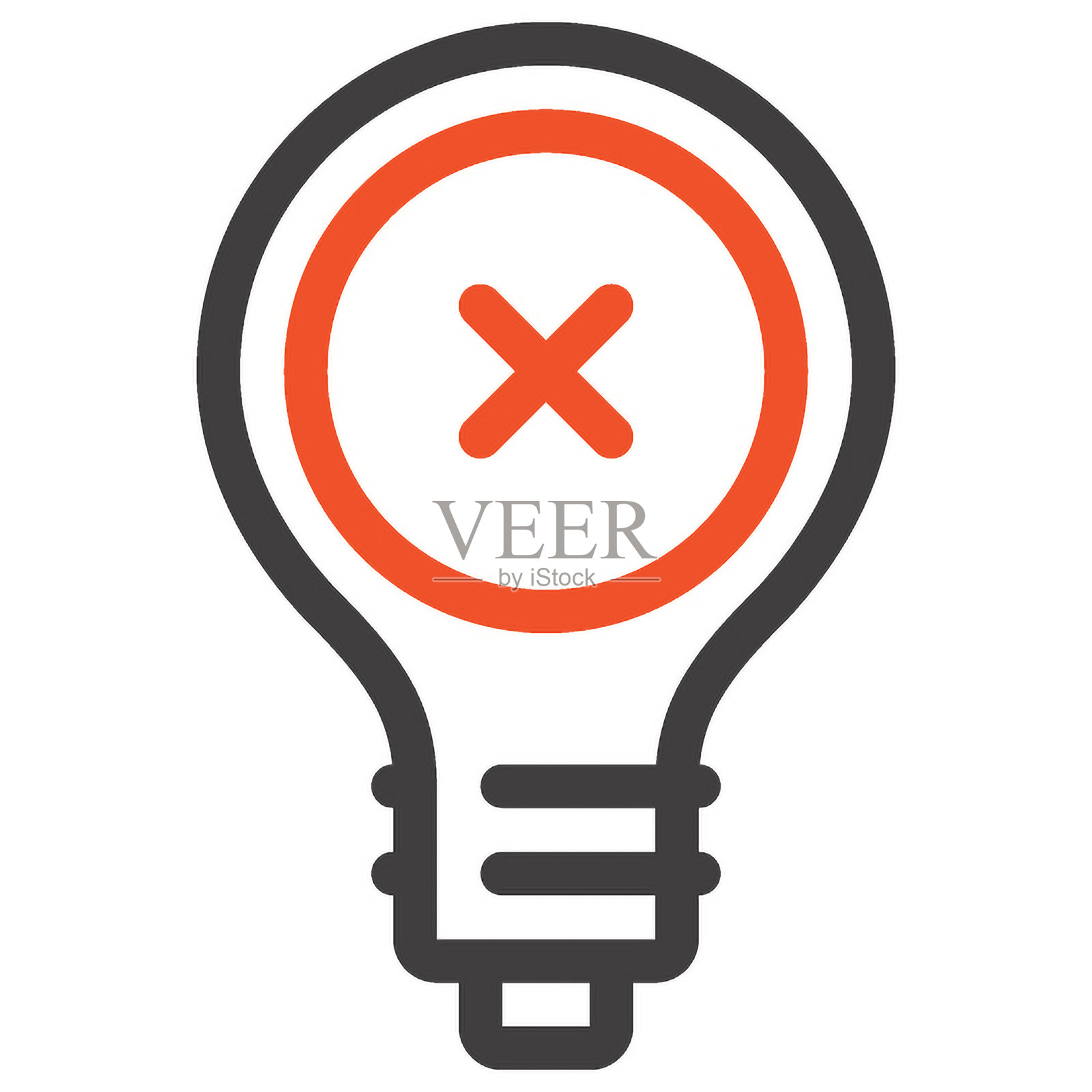 坏主意图标插画图片素材