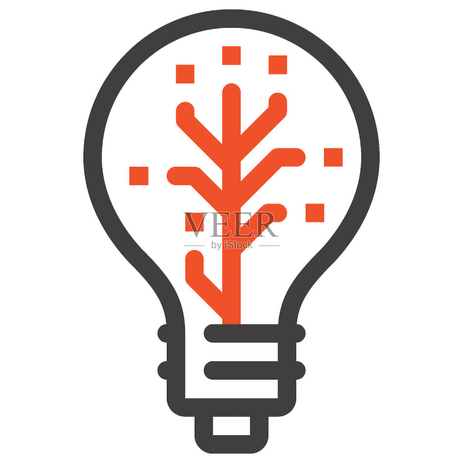 高科技图标概念插画图片素材