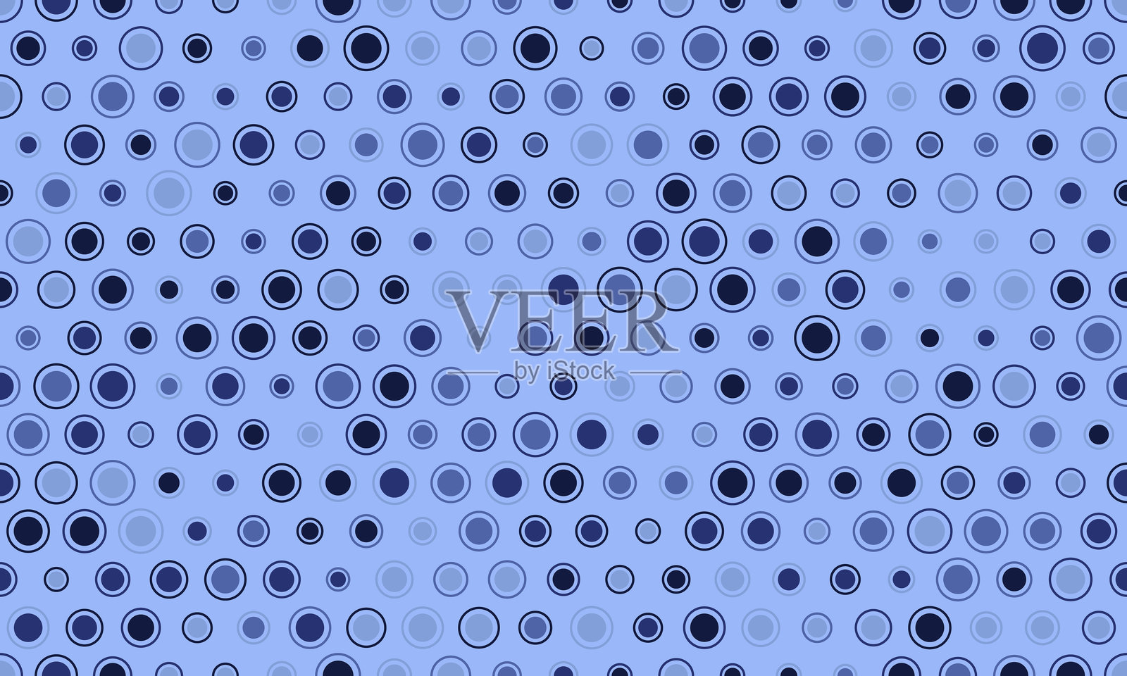 几何波尔卡圆点图案，圆形斑点，完美适用于抽象背景、无缝壁纸或纺织印刷。适合现代装饰的时尚创意设计。插画图片素材
