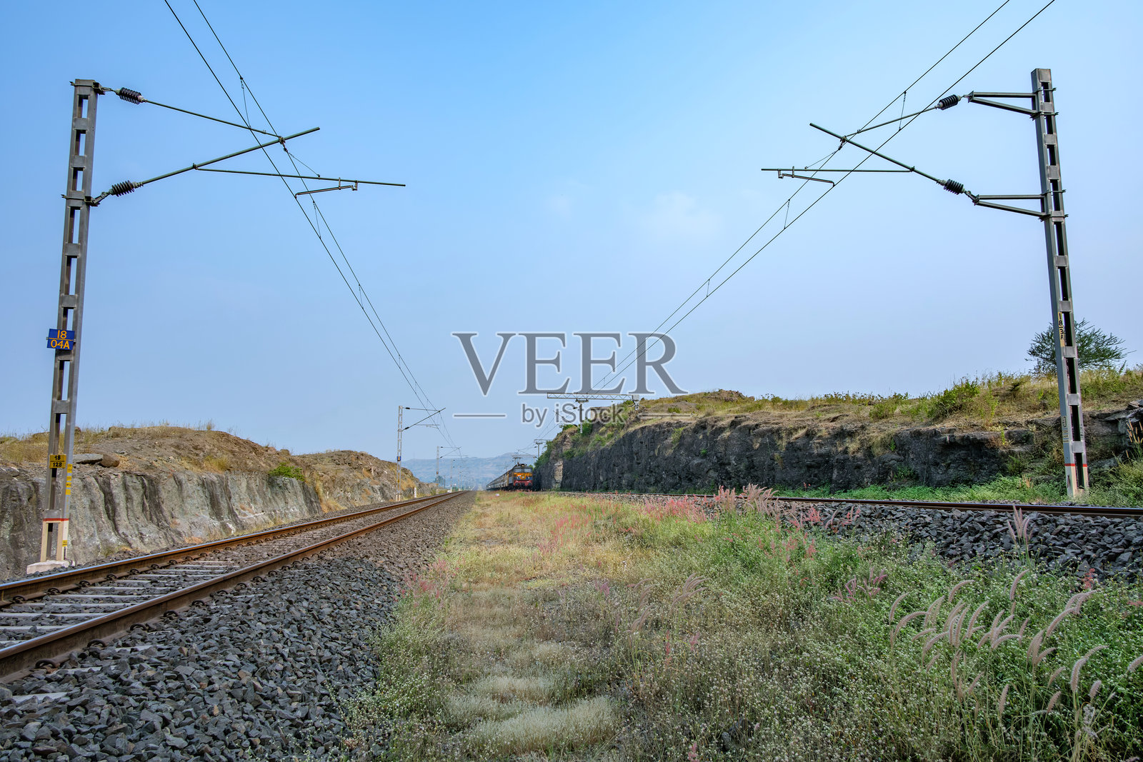 印度的客运列车照片摄影图片