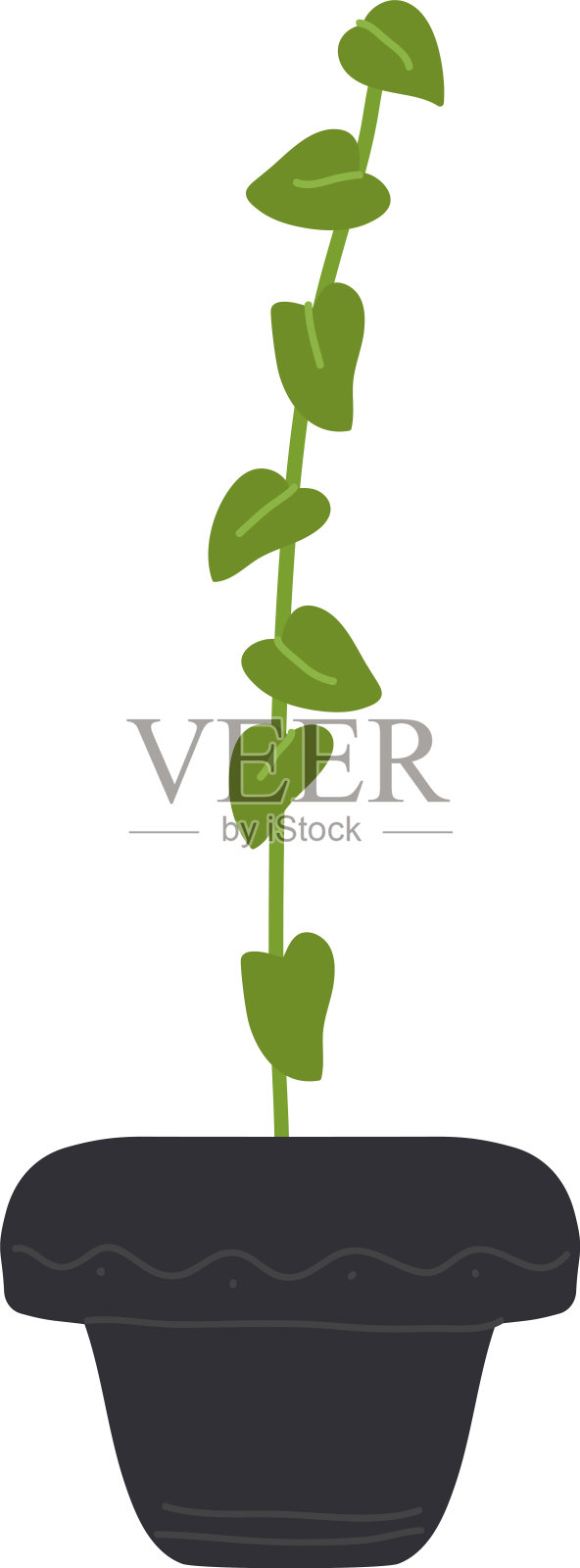 主街精品店橱窗展示的人形 mannequins插画图片素材