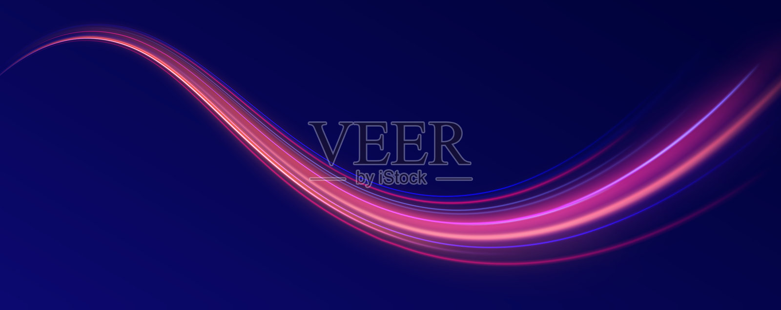 彗星轨迹插画图片素材