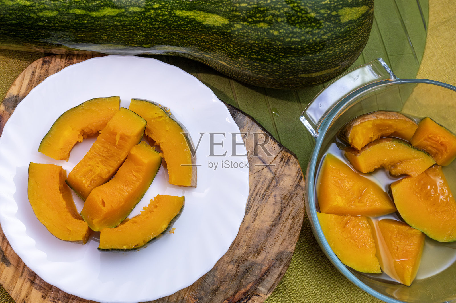 熟南瓜照片摄影图片