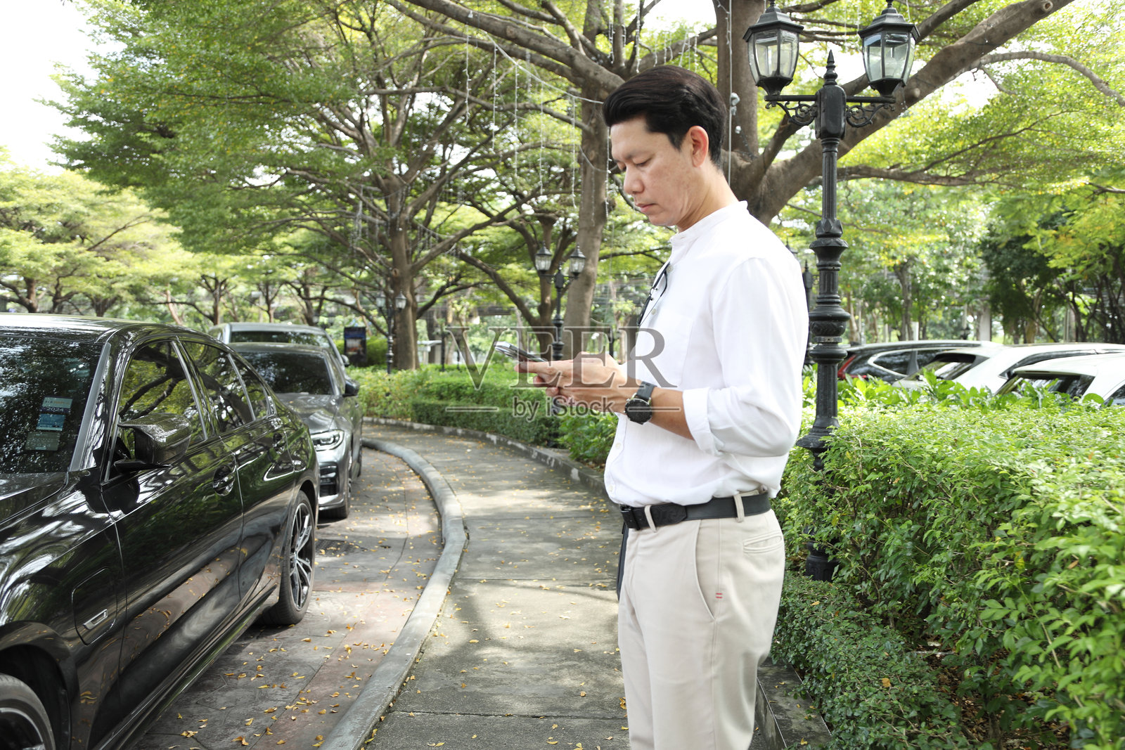 亚洲商界人士照片摄影图片