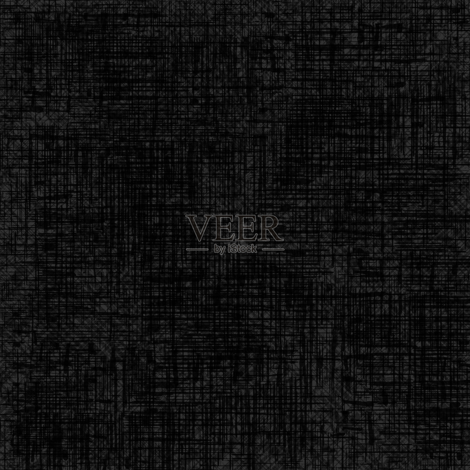 黑色抽象背景，带有皱褶缝合图案插画图片素材