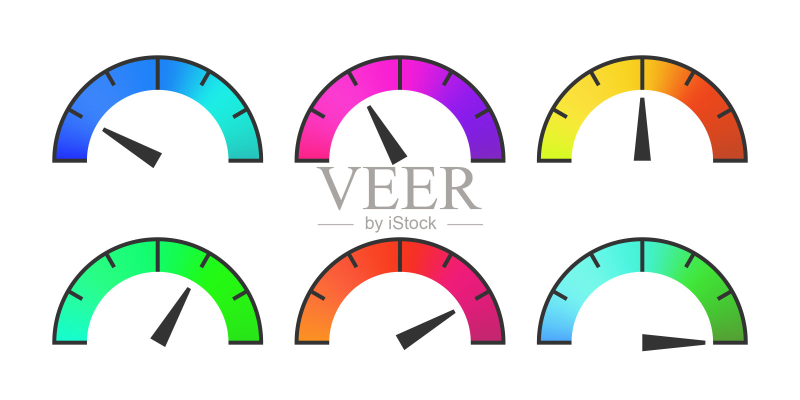 矢量速度计仪表图标插画图片素材