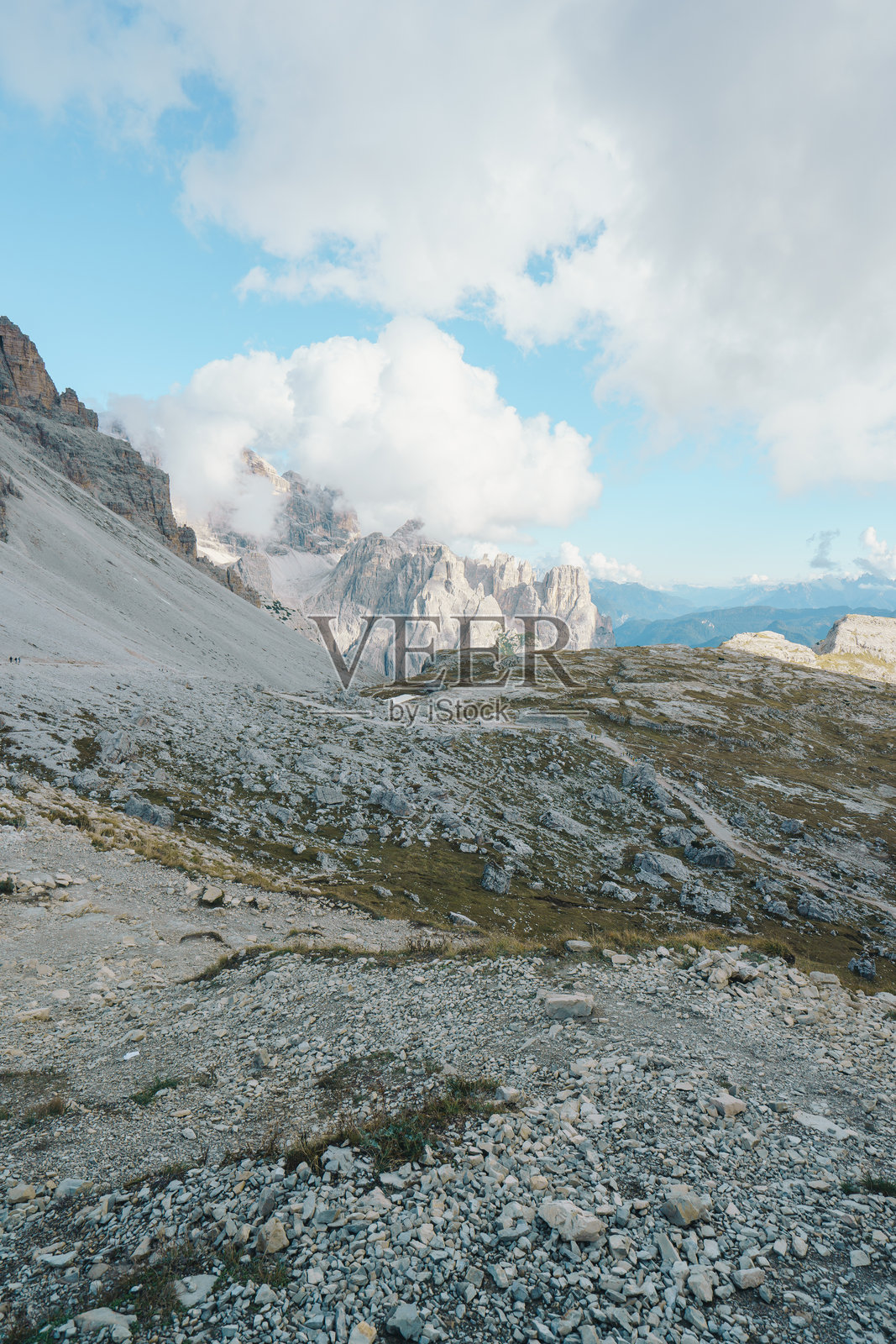 意大利多洛米蒂山脉的美丽风景照片摄影图片